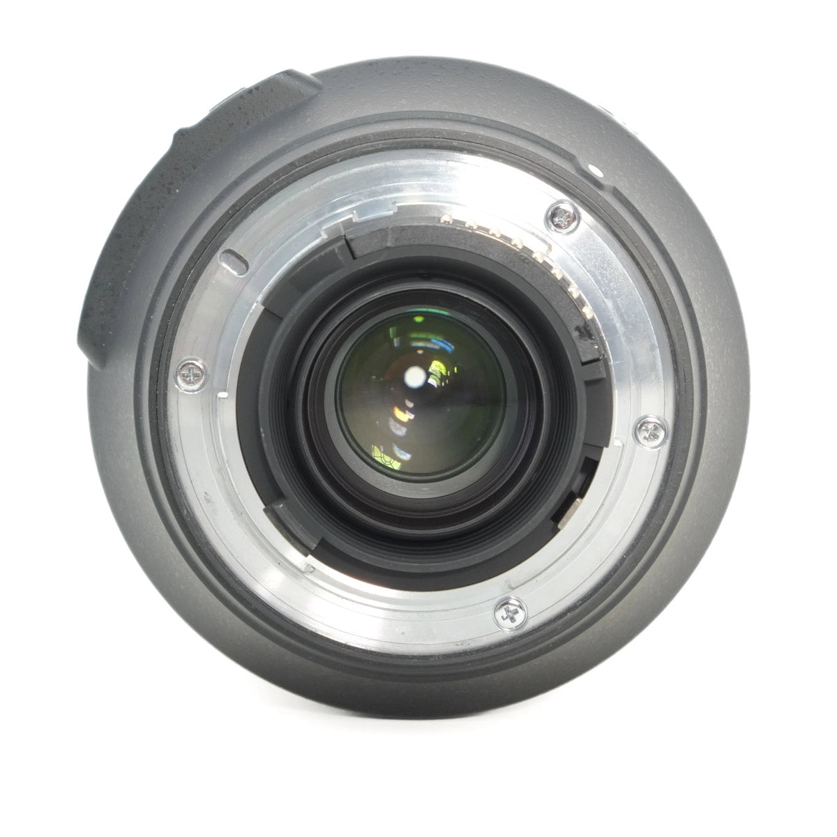 Camera lens on a white background