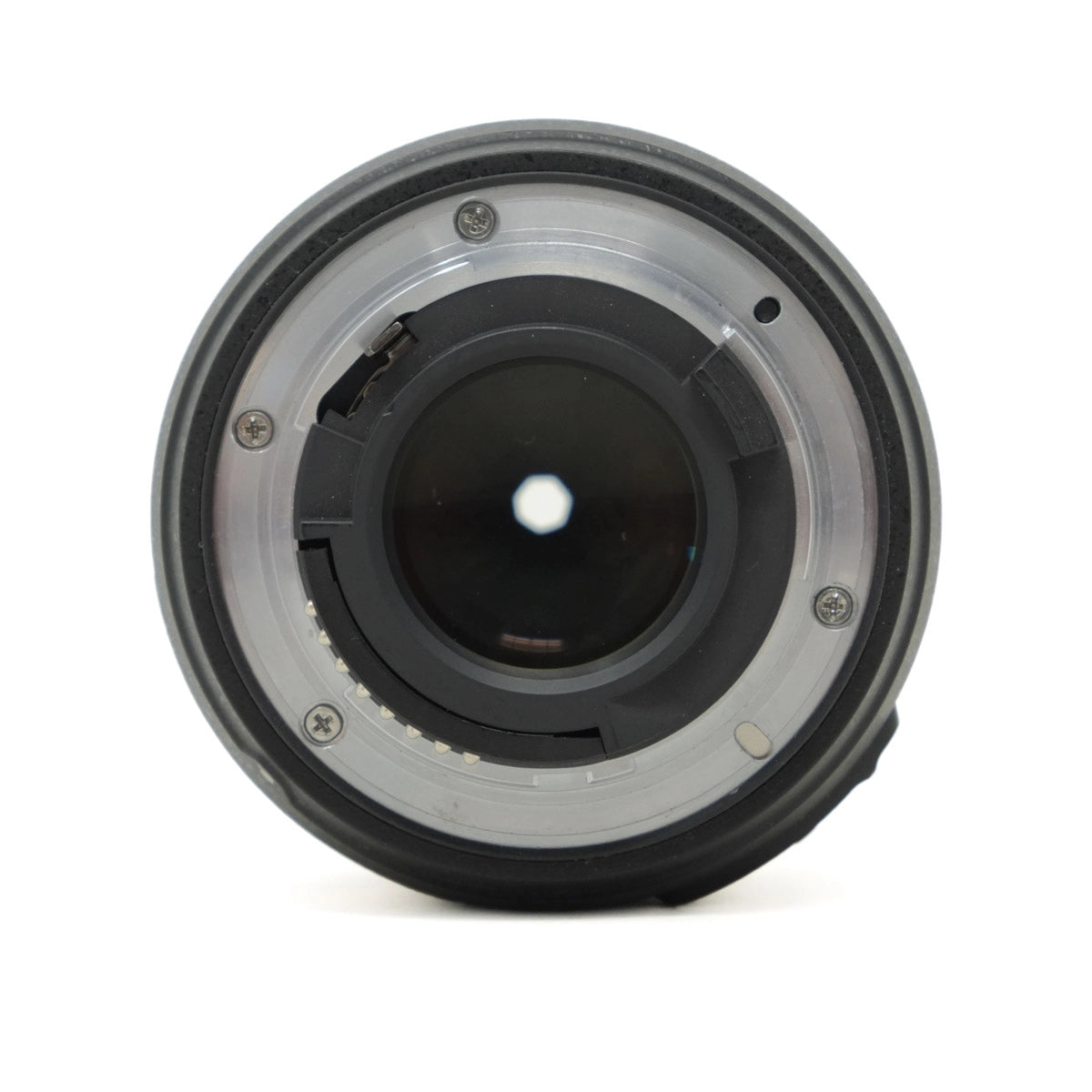 Camera lens on a white background