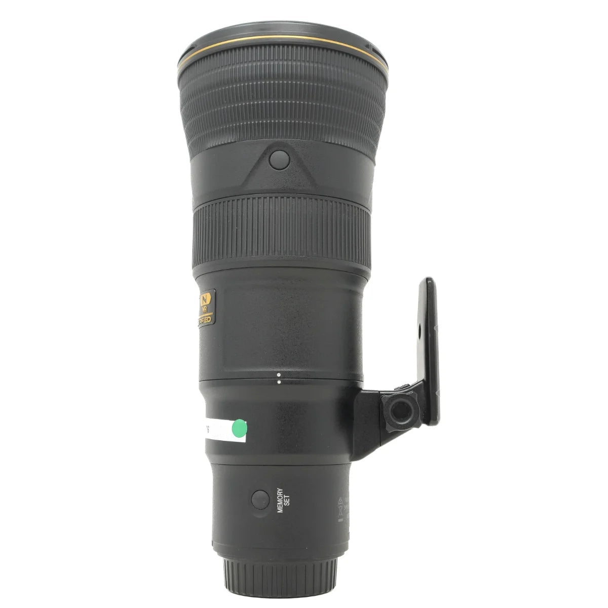 Used Nikon AF-S 500mm F5.6E PF ED VR Lens - side angle 