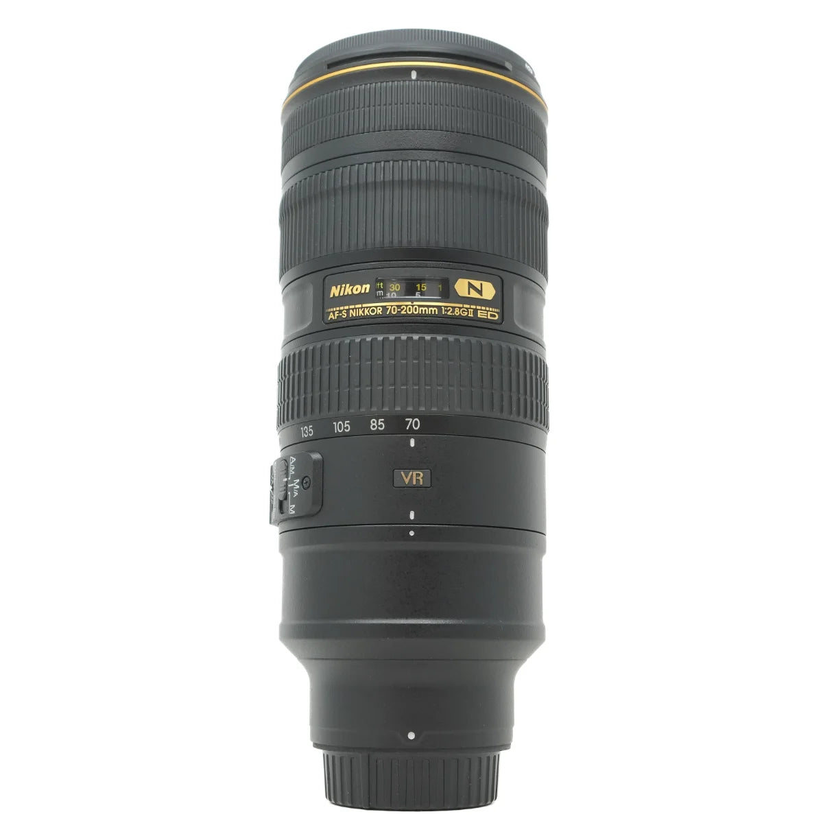 Used Nikon AF-S 70-200mm F2.8 ED VR II Lens in Nikon F Mount - front angle 