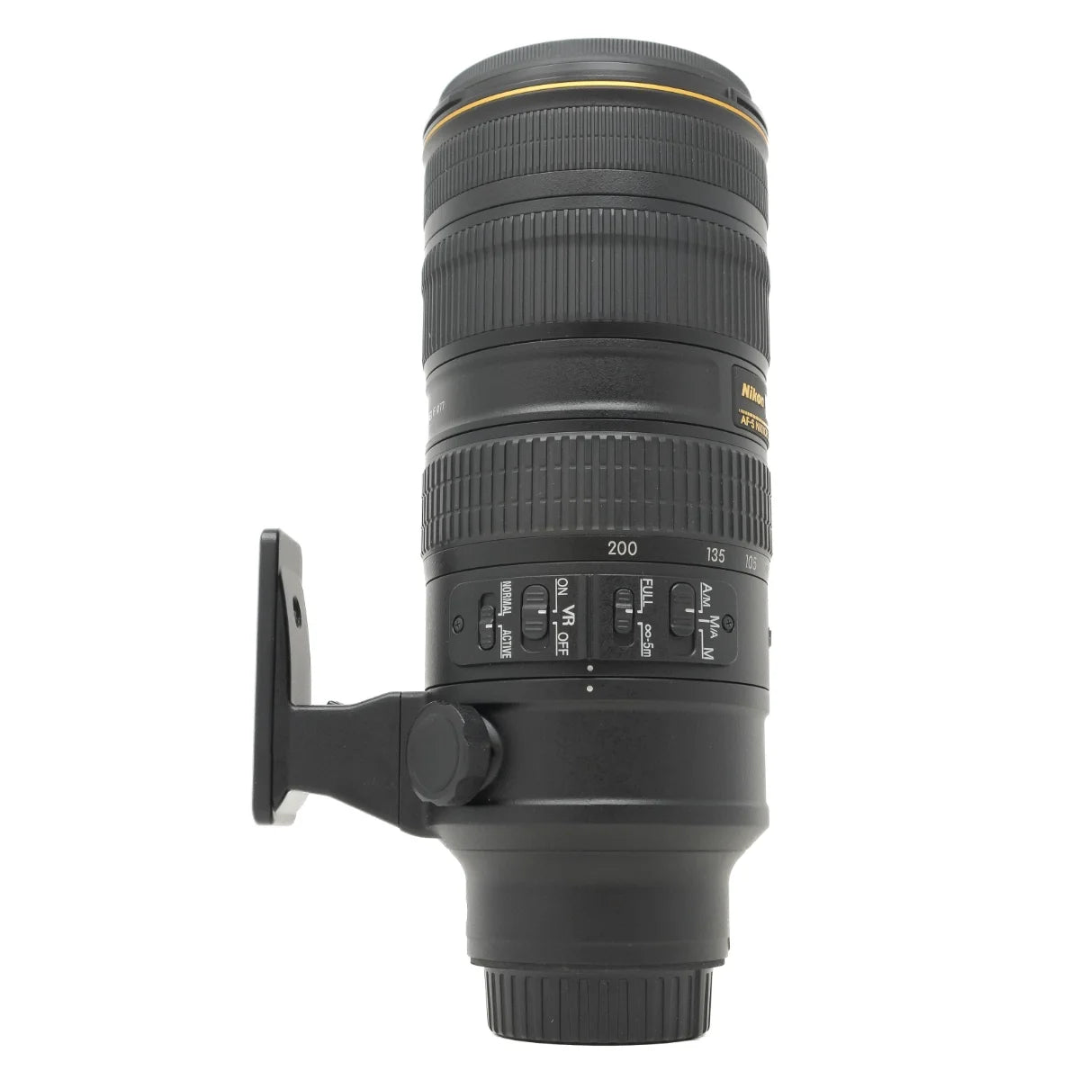Used Nikon AF-S 70-200mm F2.8 ED VR II Lens in Nikon F Mount - side angle 