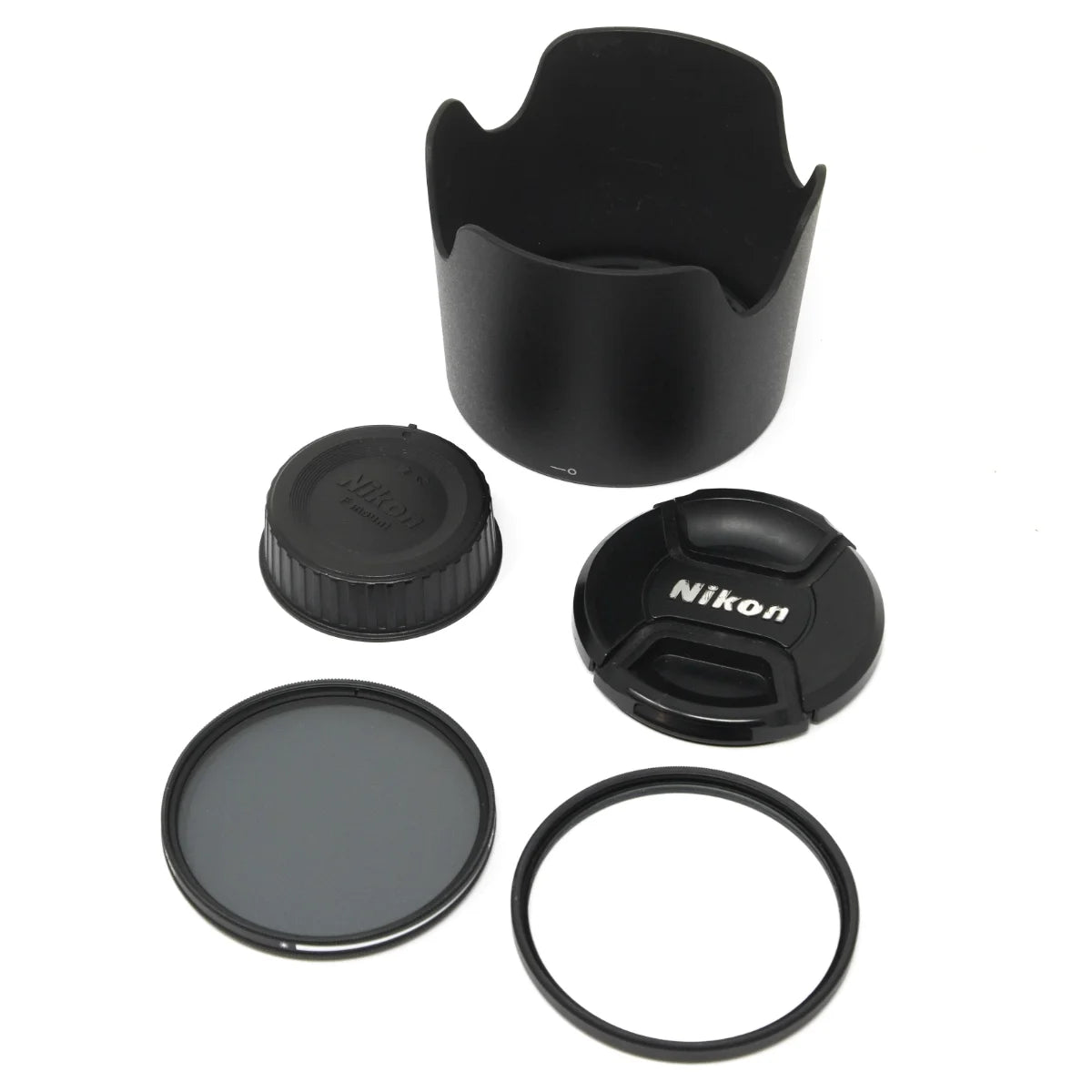 Used Nikon AF-S 70-300mm F4.5-5.6G ED VR lens - lens hood, caps and filters 