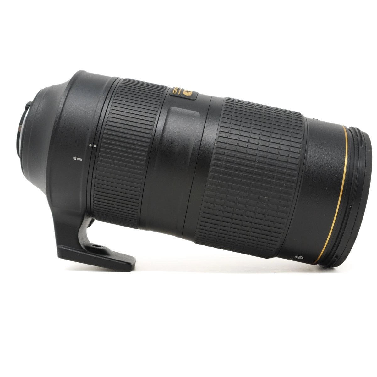 Camera lens on a white background