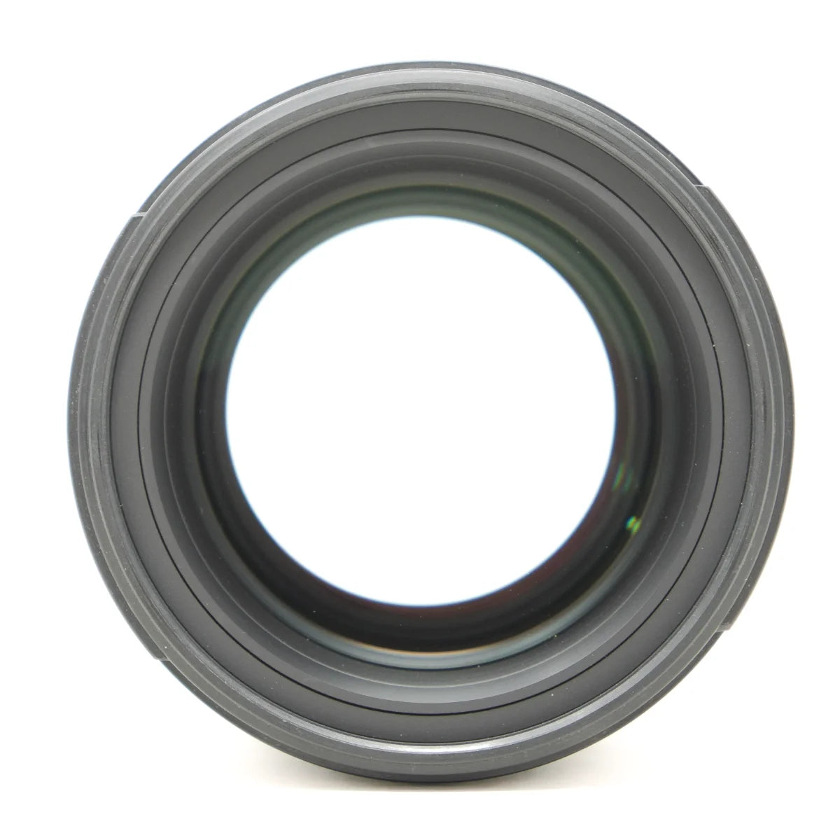 Used Nikon AF-S 85mm F1.4G portrait lens - top angle 