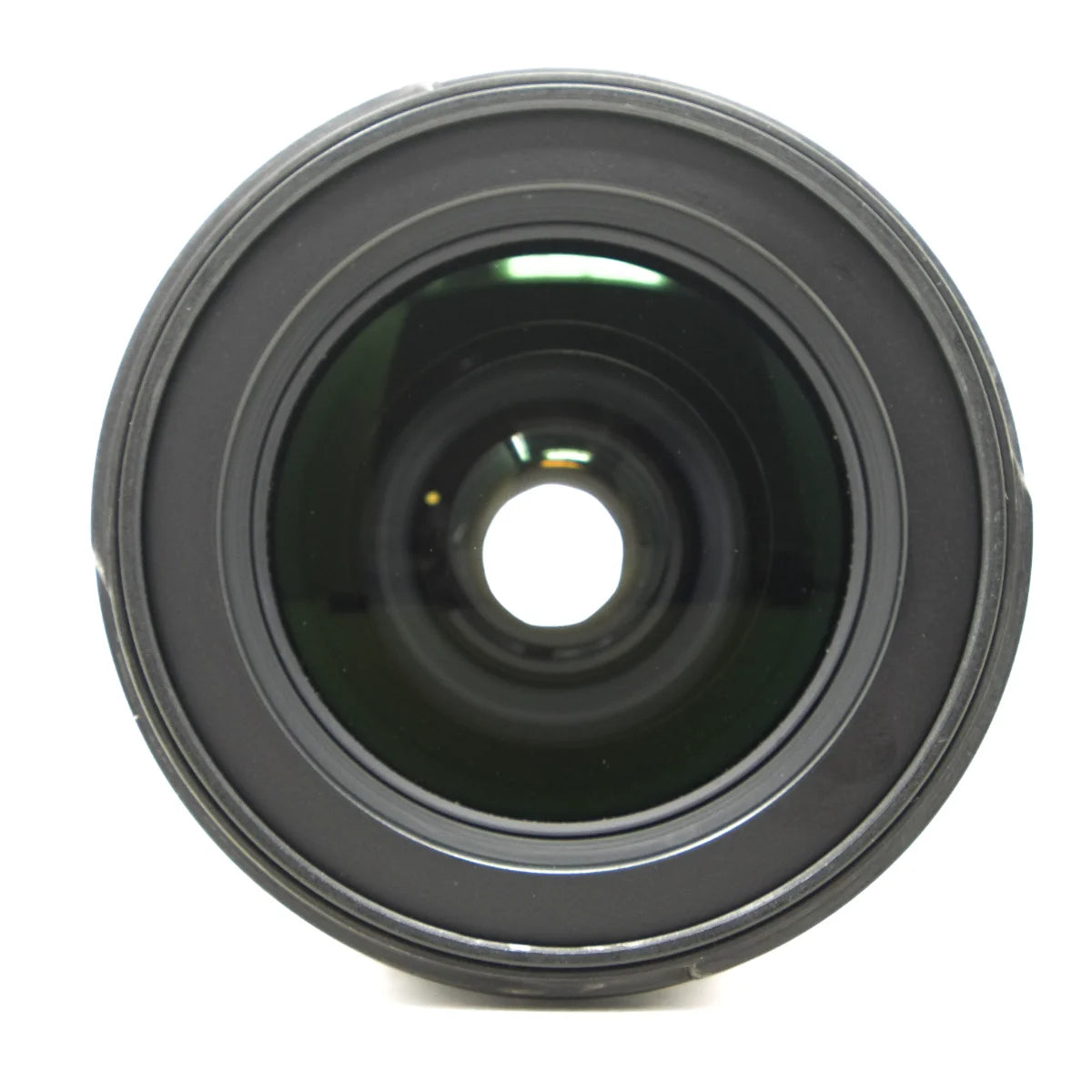 Used Nikon AF-S DX 17-55mm F2.8G ED lens - top angle 
