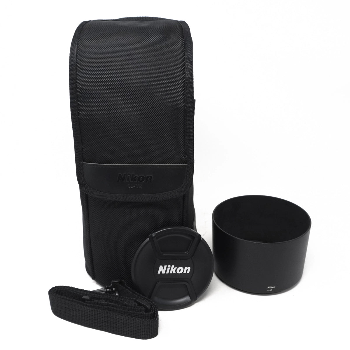 Used Nikon AF-S NIKKOR 500mm f/5.6E PF ED VR lens - Lens case, strap, cap and hood 