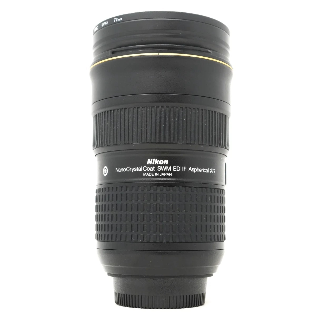Used Nikon AF-S Nikkor 24-70mm F2.8 G ED Lens - side angle 