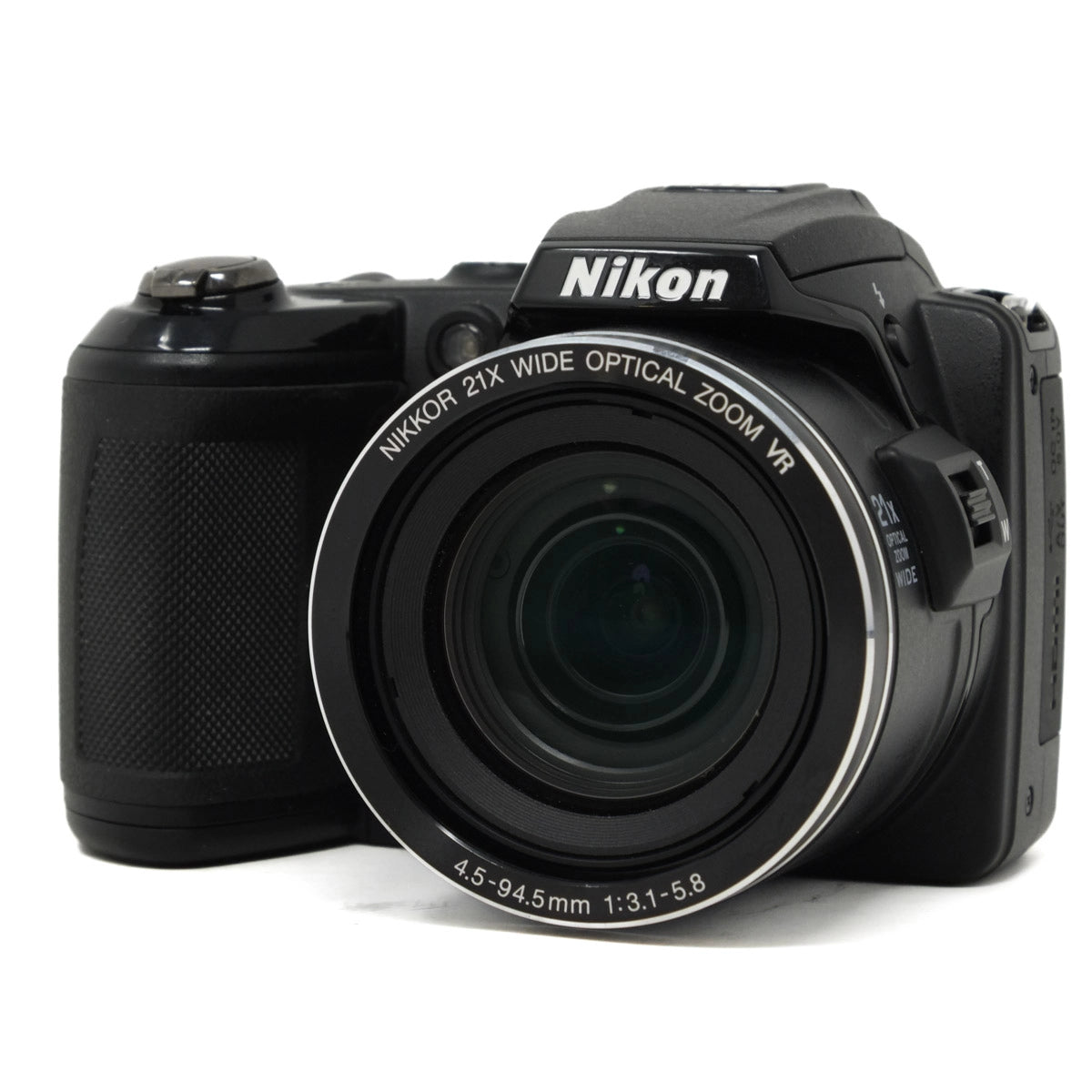 Used Nikon Coolpix L120 Bridge Camera - Front angle 