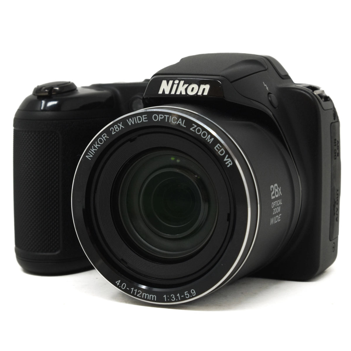 Used Nikon Coolpix L340 Bridge Camera - Case - Front angle 