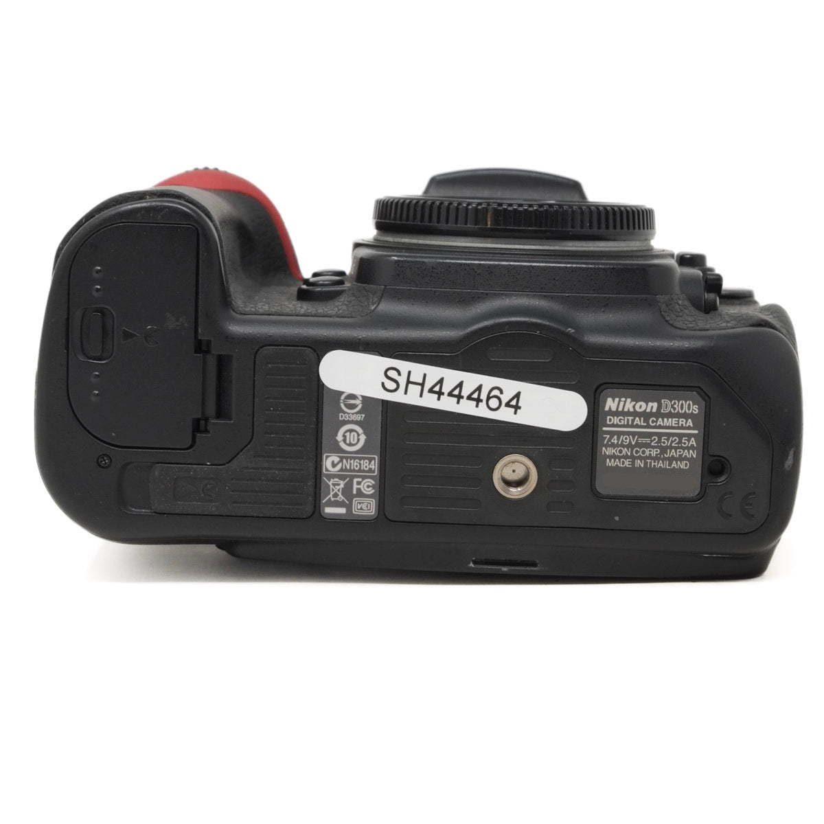 Used Nikon D300S DSLR camera - bottom angle 
