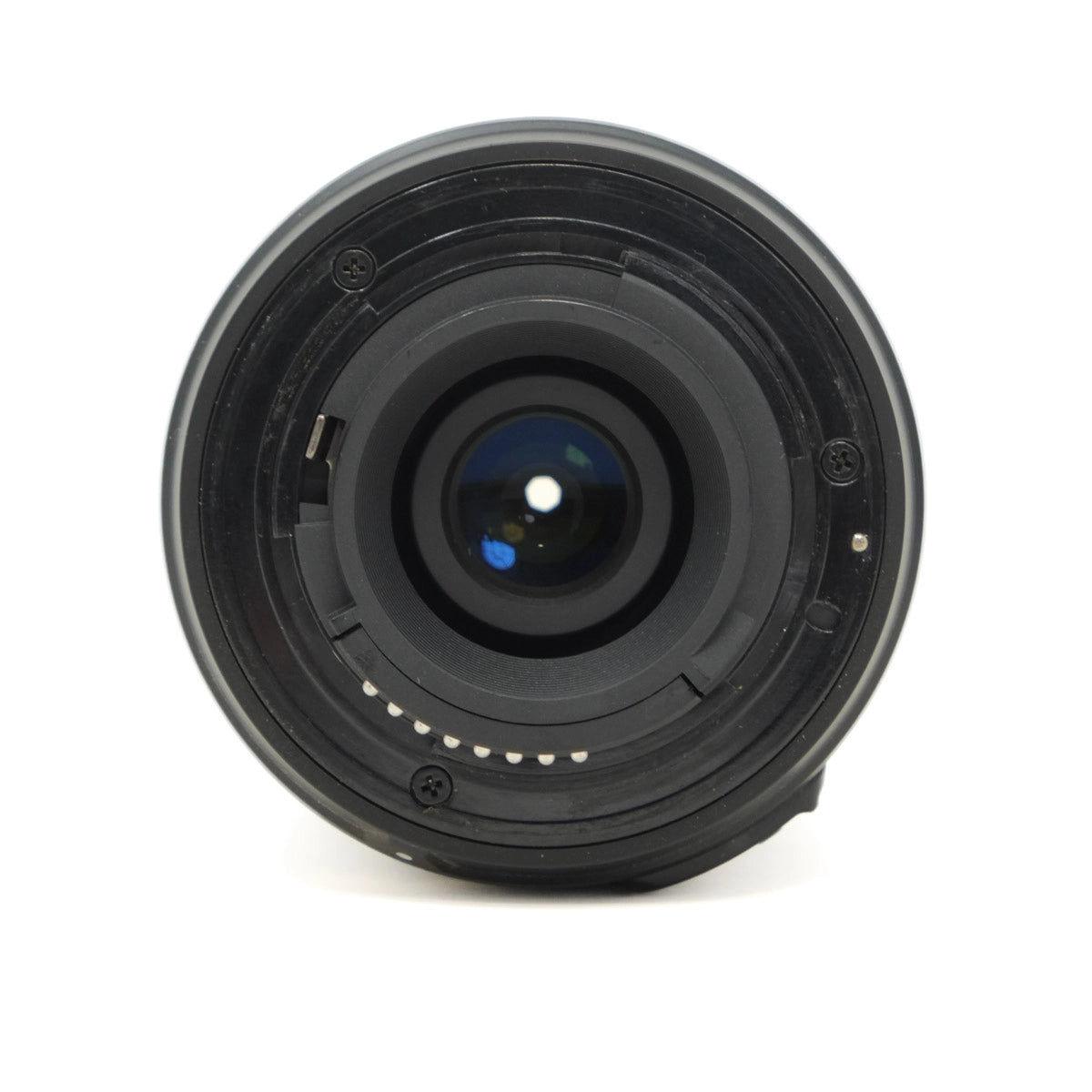 Camera lens on a white background