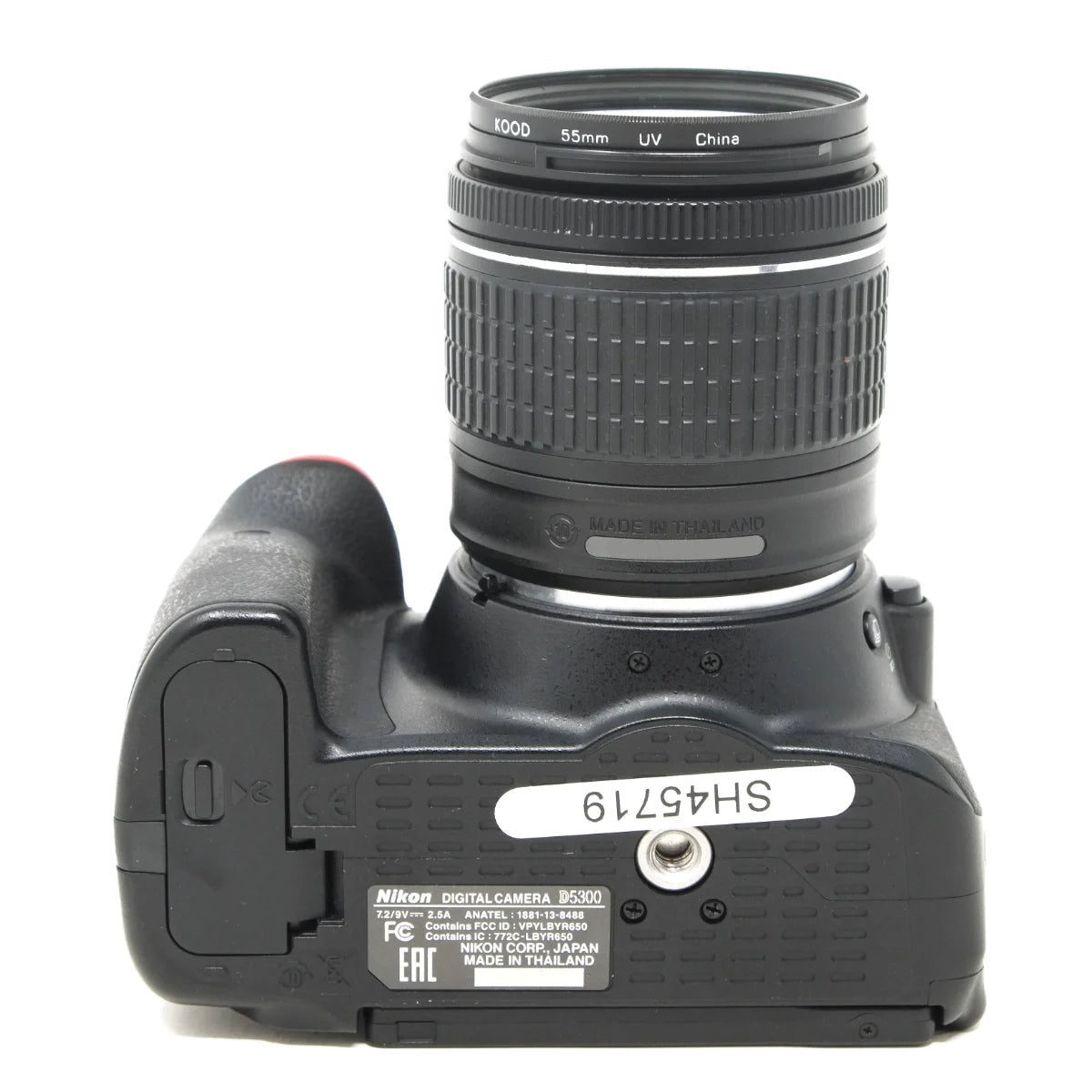 Used Nikon D5300 + 18-55mm AF-P VR Kit - bottom angle 