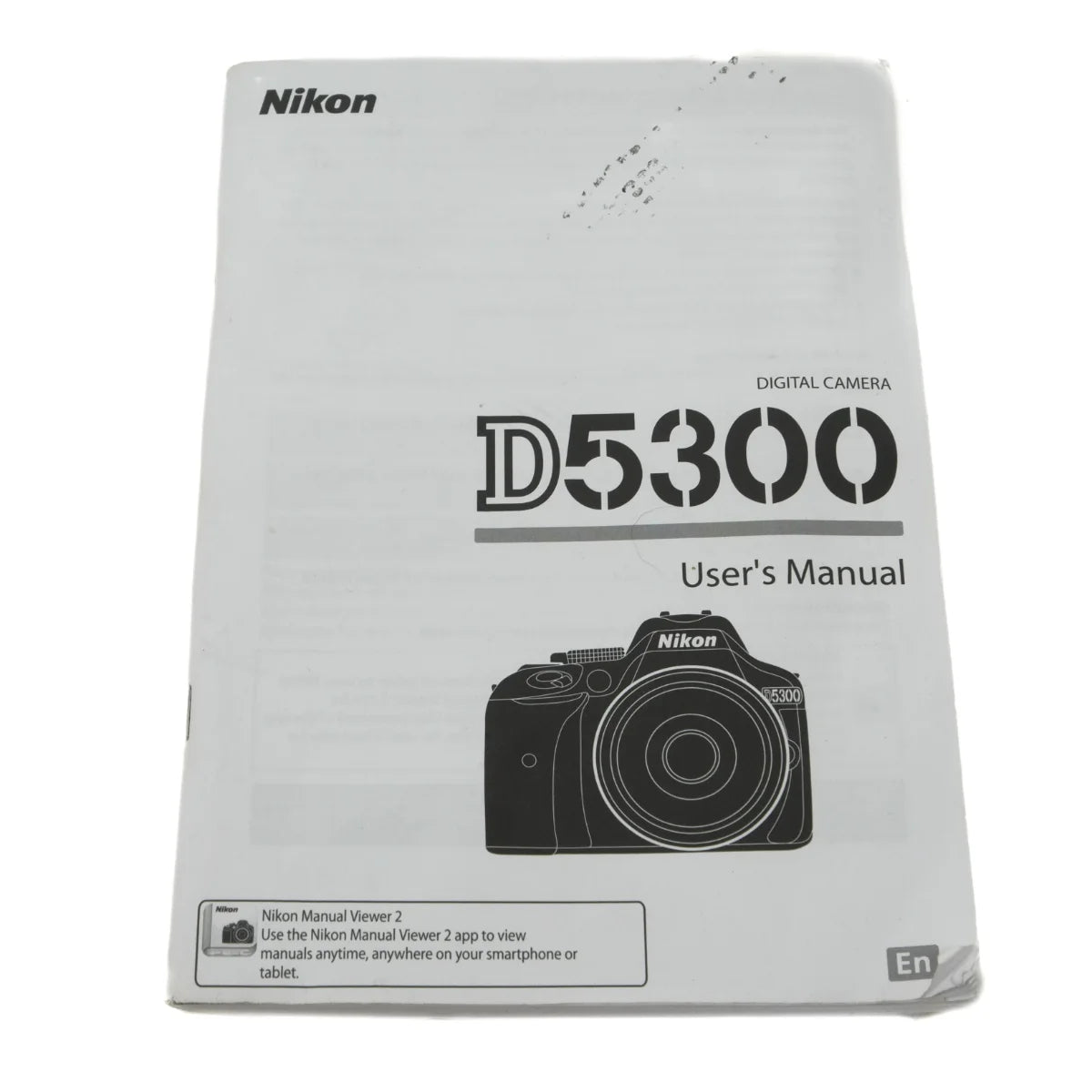 Used Nikon D5300 + 18-55mm AF-P VR Kit - instructions 