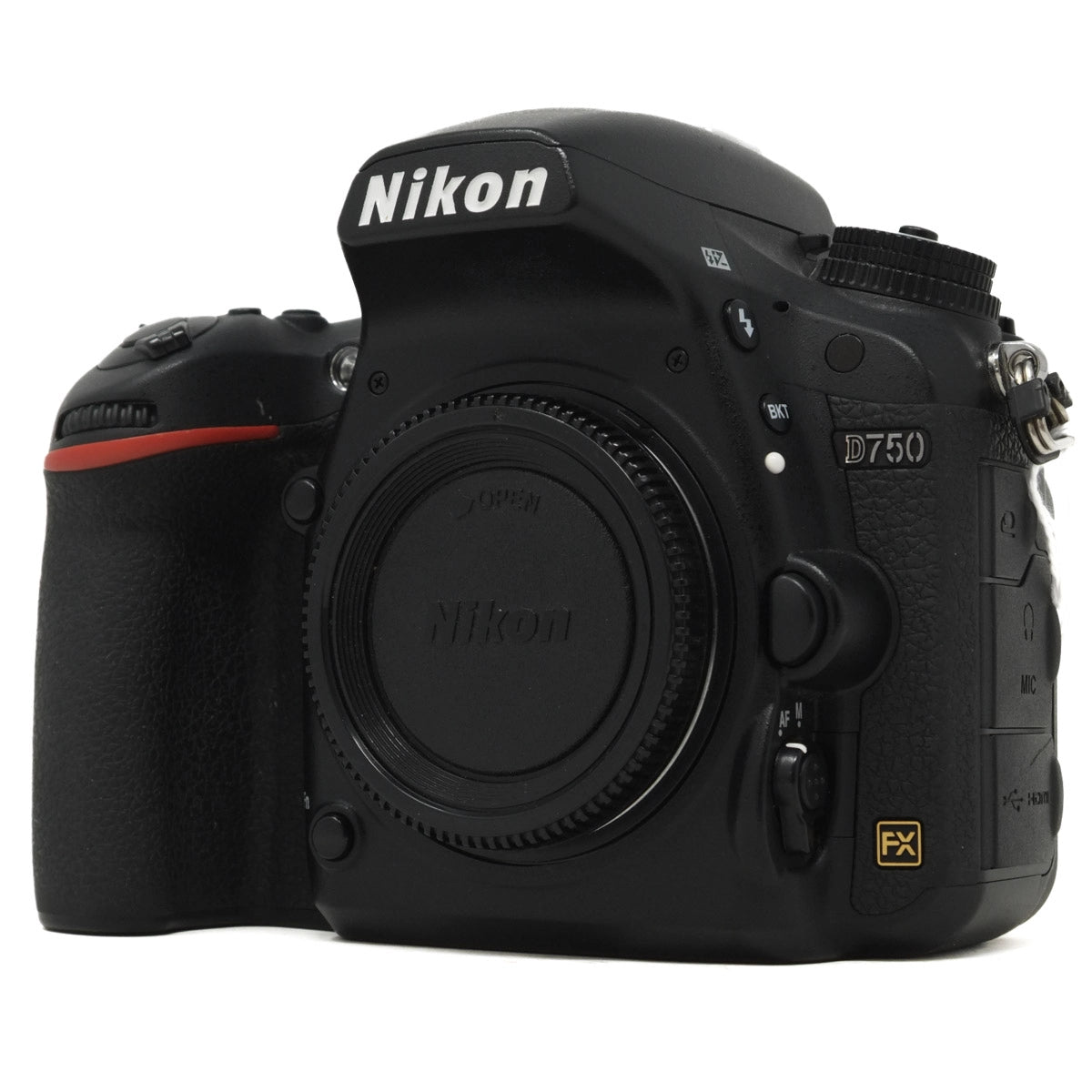 Used Nikon D750 DSLR Camera - Front angle 