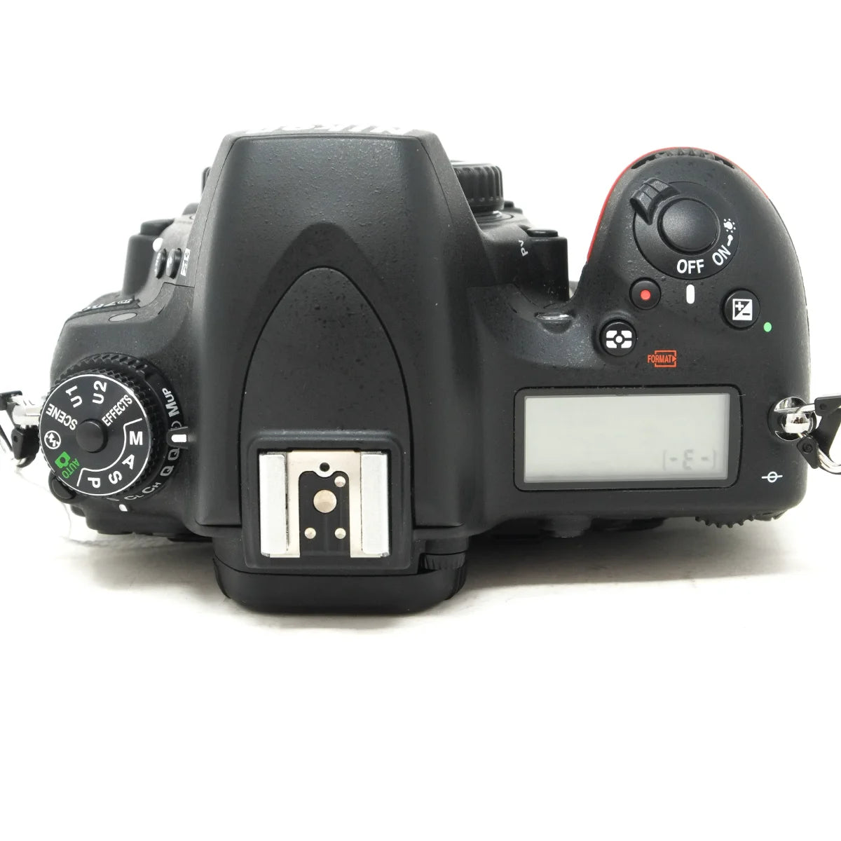 Used Nikon D750 DSLR - top angle 