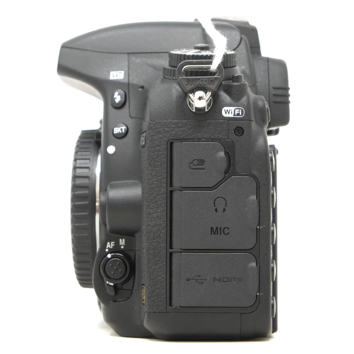 Used Nikon D750 DSLR - side angle 
