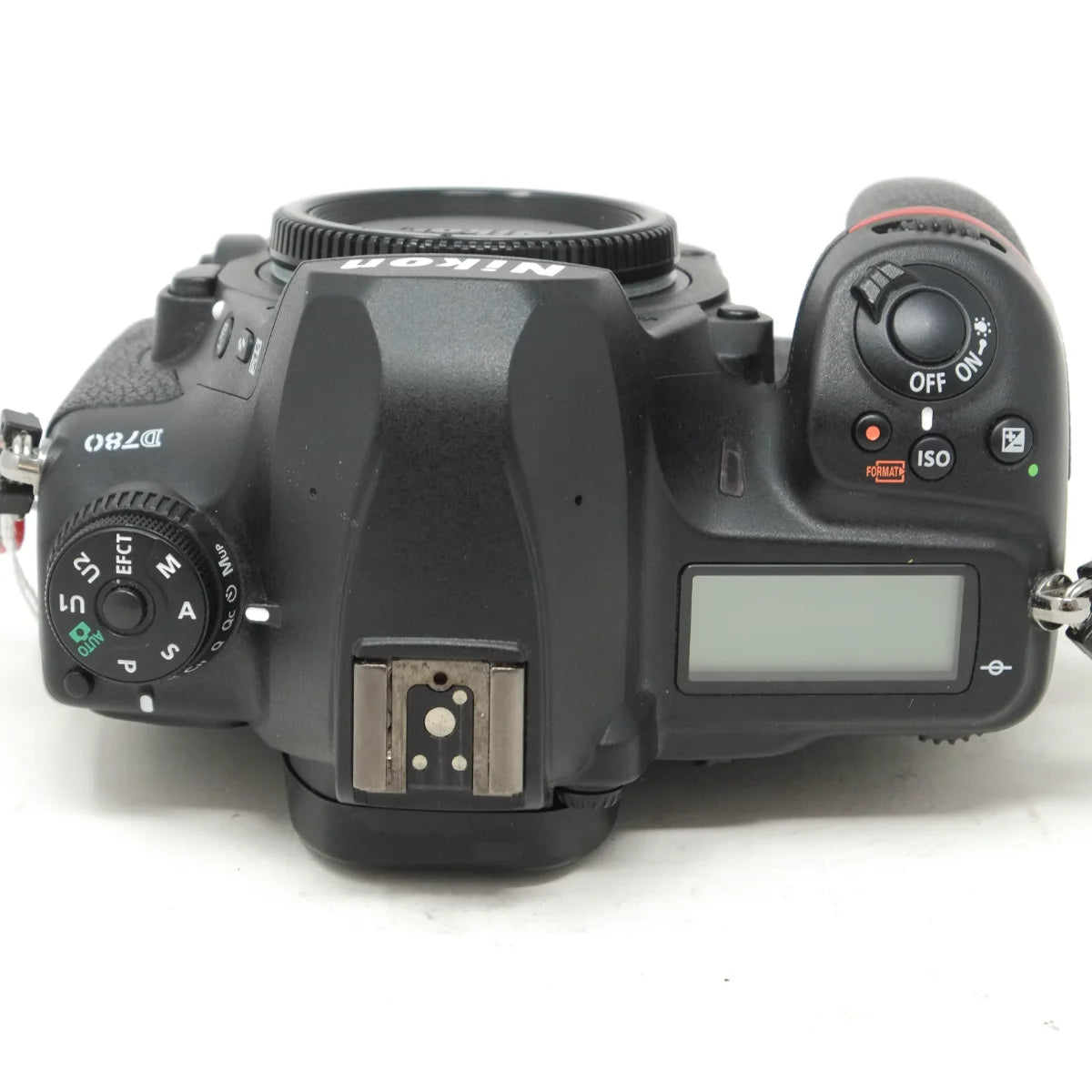 Used Nikon D780 DSLR - top angle 