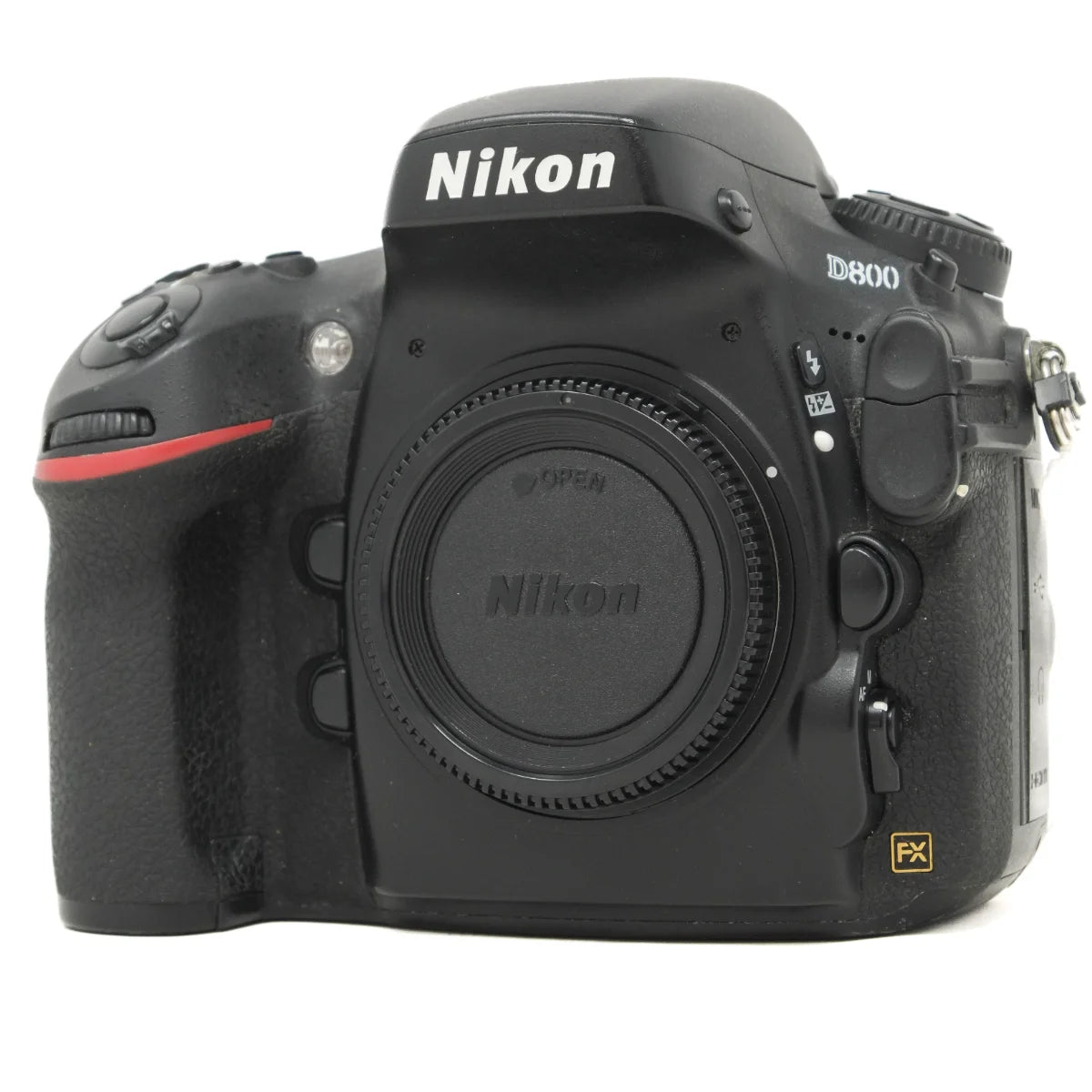 Used Nikon D800 DSLR - front angle 