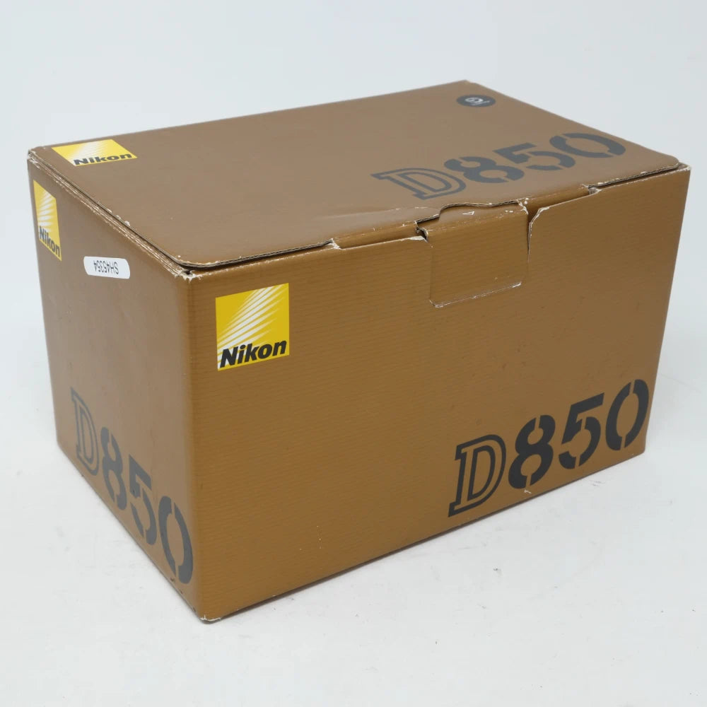 Used Nikon D850 DSLR Camera with 47,476 actuations (Boxed SH45354)