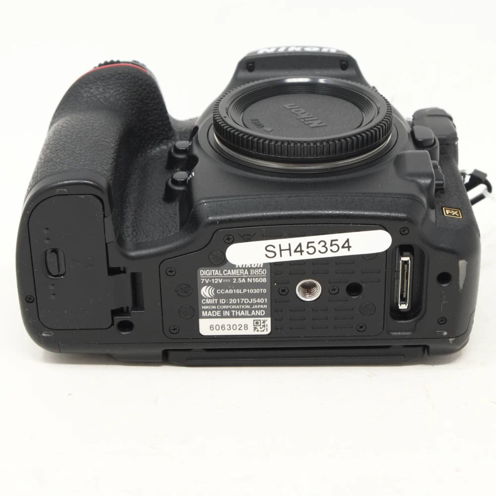 Used Nikon D850 DSLR Camera with 47,476 actuations (Boxed SH45354)