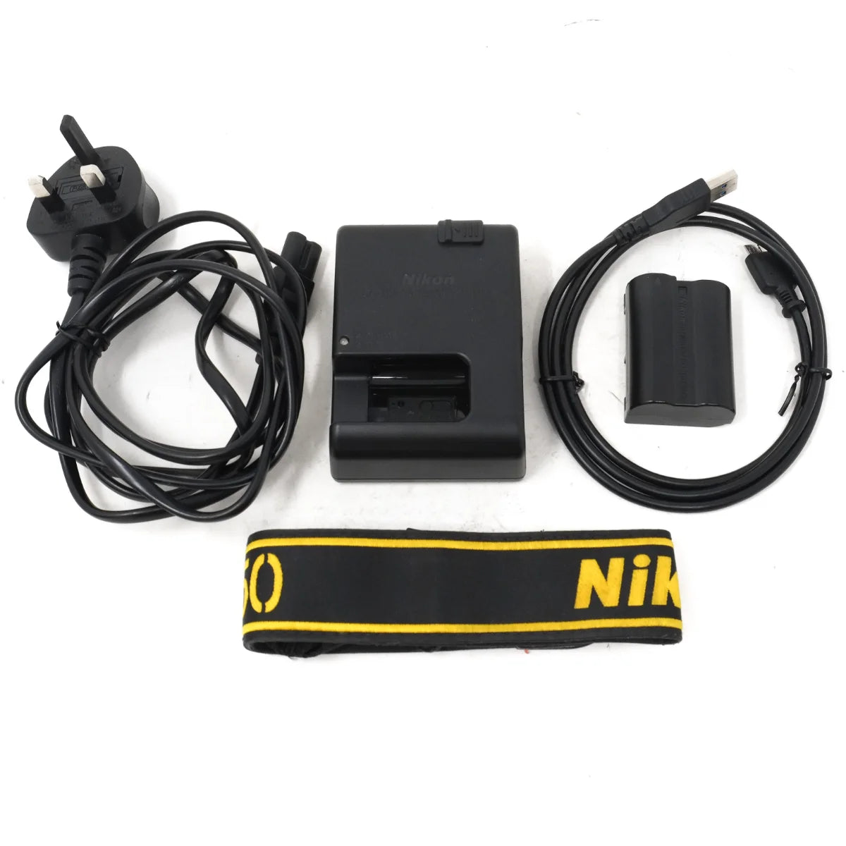 Used Nikon D850 DSLR camera - battery, charger and strap