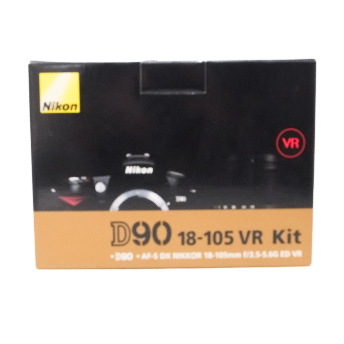 Used Nikon D90 Digital SLR camera box