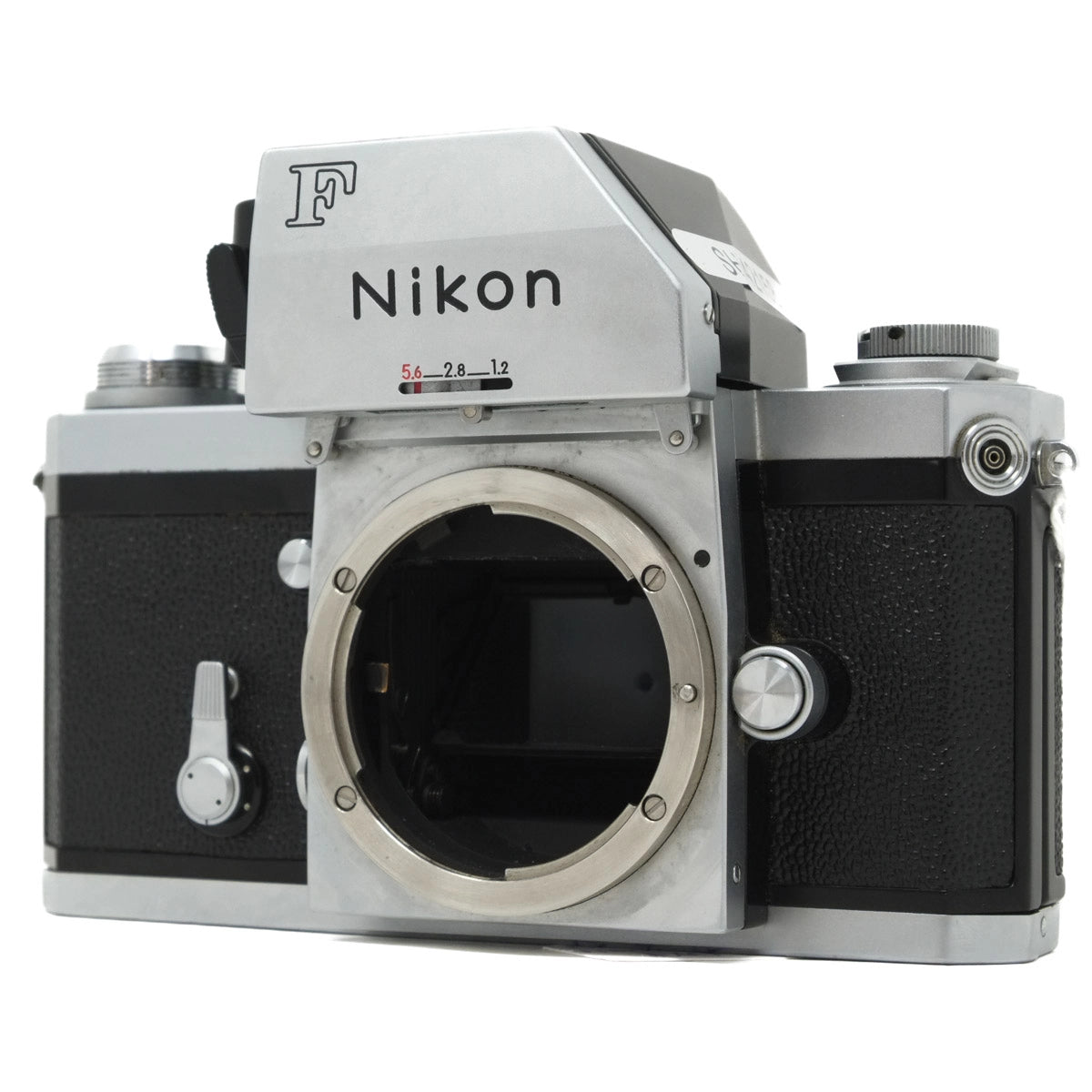 Used Nikon F Photomic 35mm Film Camera - IN NEED OF REPAIR PLEASE READ DESCRIPTION - Front angle without body cap