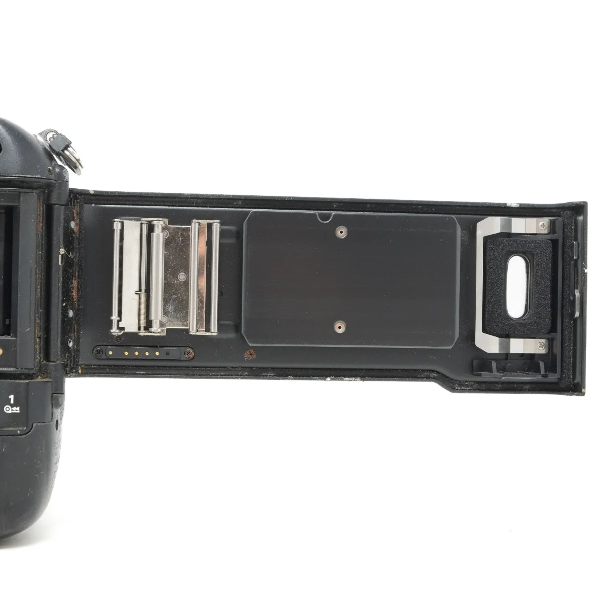 Used Nikon F5 Film camera body Spares or repair - back angle 