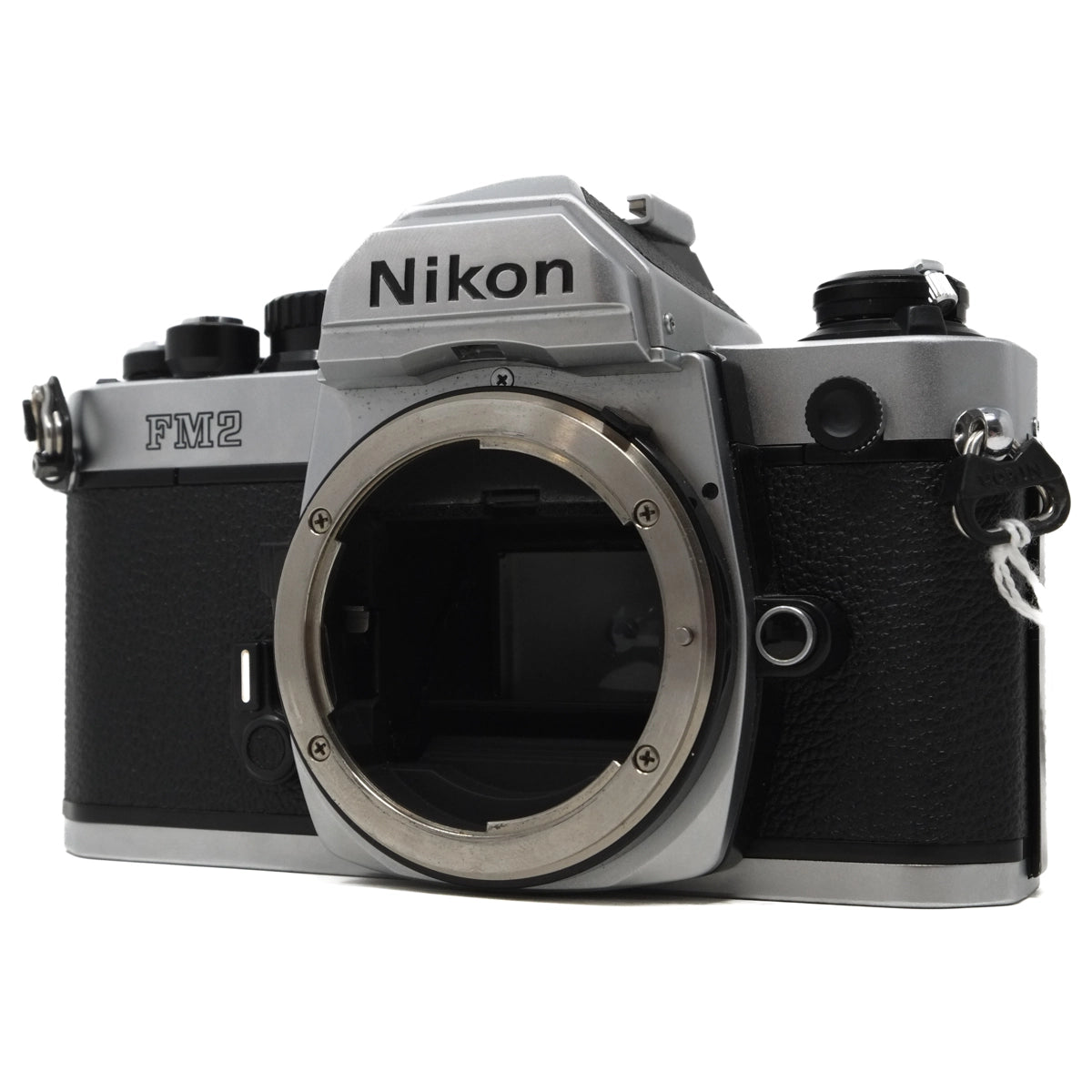 Used Nikon FM2n 35mm Film Camera - Front angle without body cap