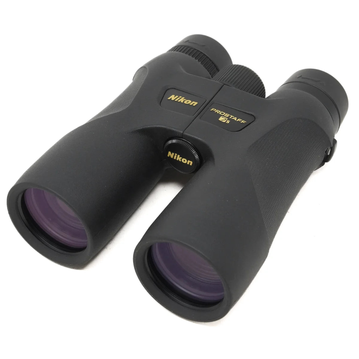 Used Nikon PROSTAFF 7S 8x42 binoculars with Case - front angle 