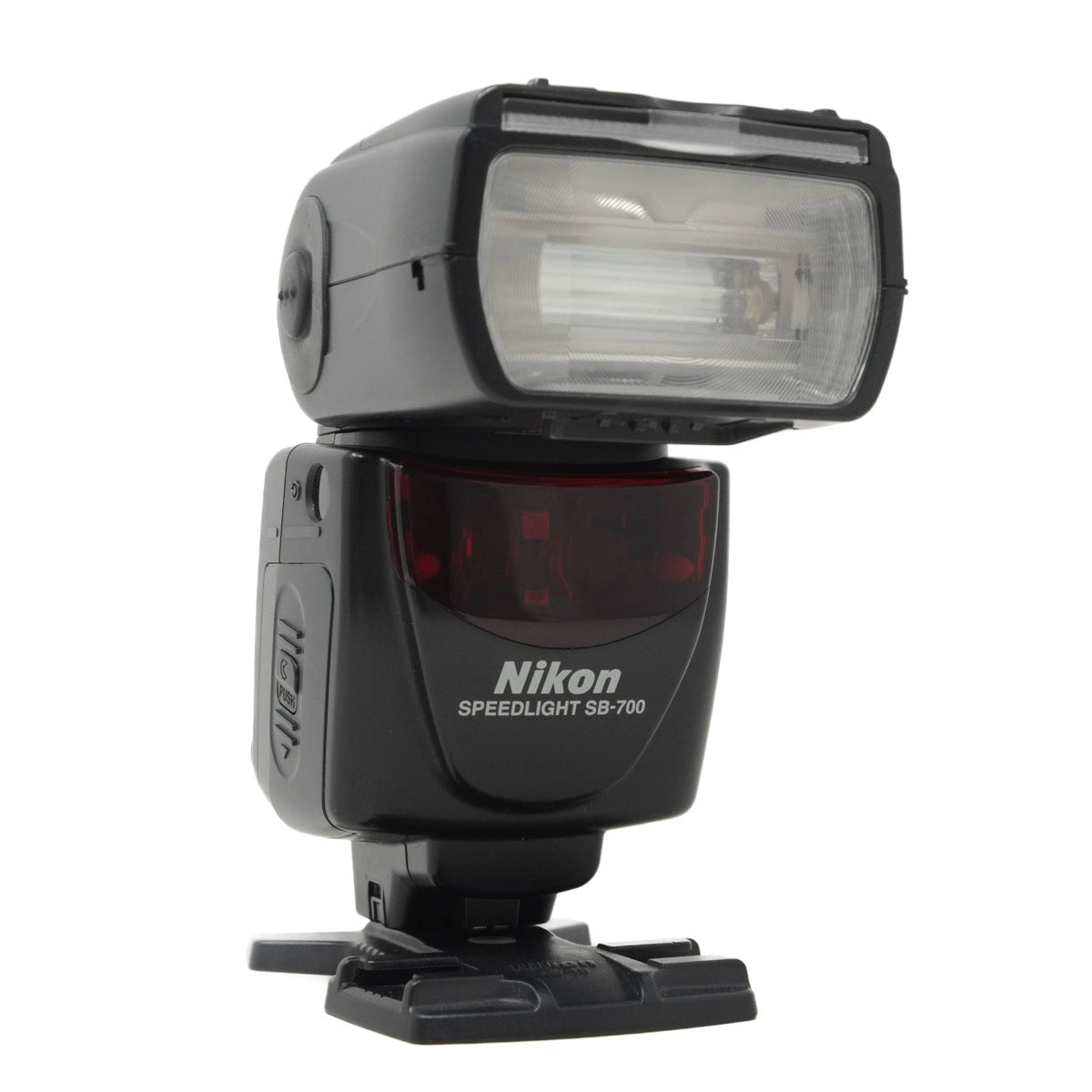 Nikon Speedlight SB-700 flash on a white background