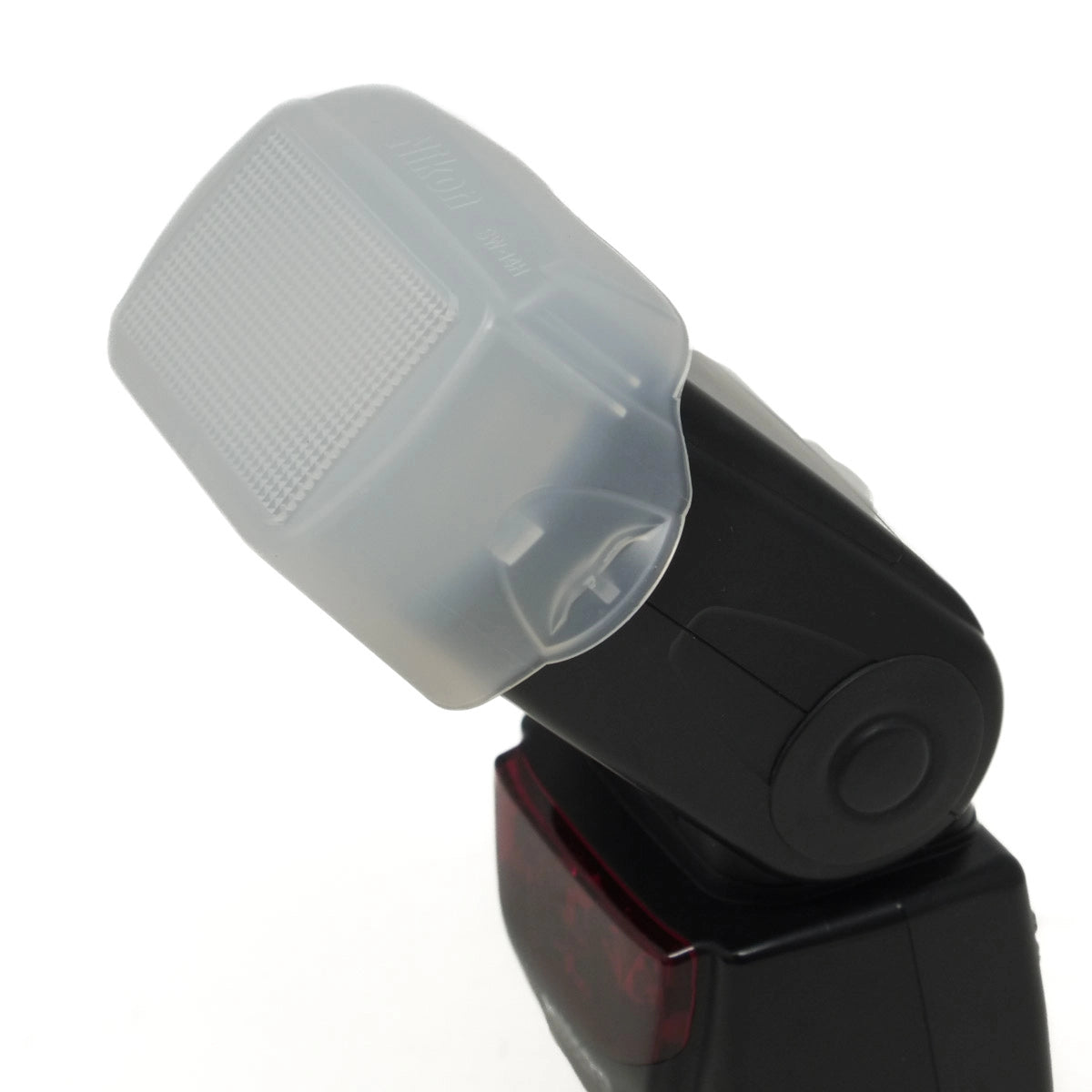 Black electronic device with a diffuser on a white background