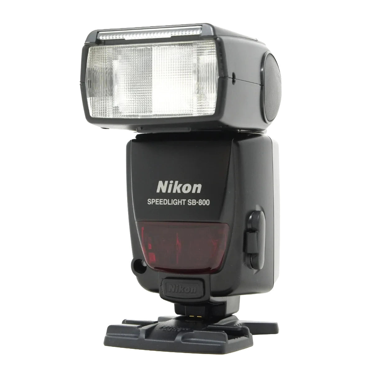 Nikon Speedlight SB-800 flash lamp for DSLR cameras, shown from a front-three-quarter angle on a white background.