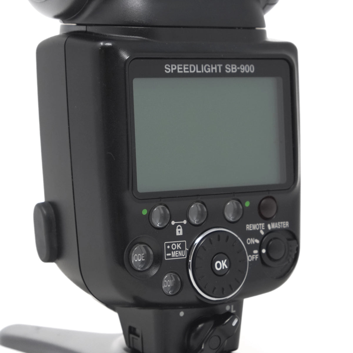 Used Nikon SB-900 Speedlight - Controls panel