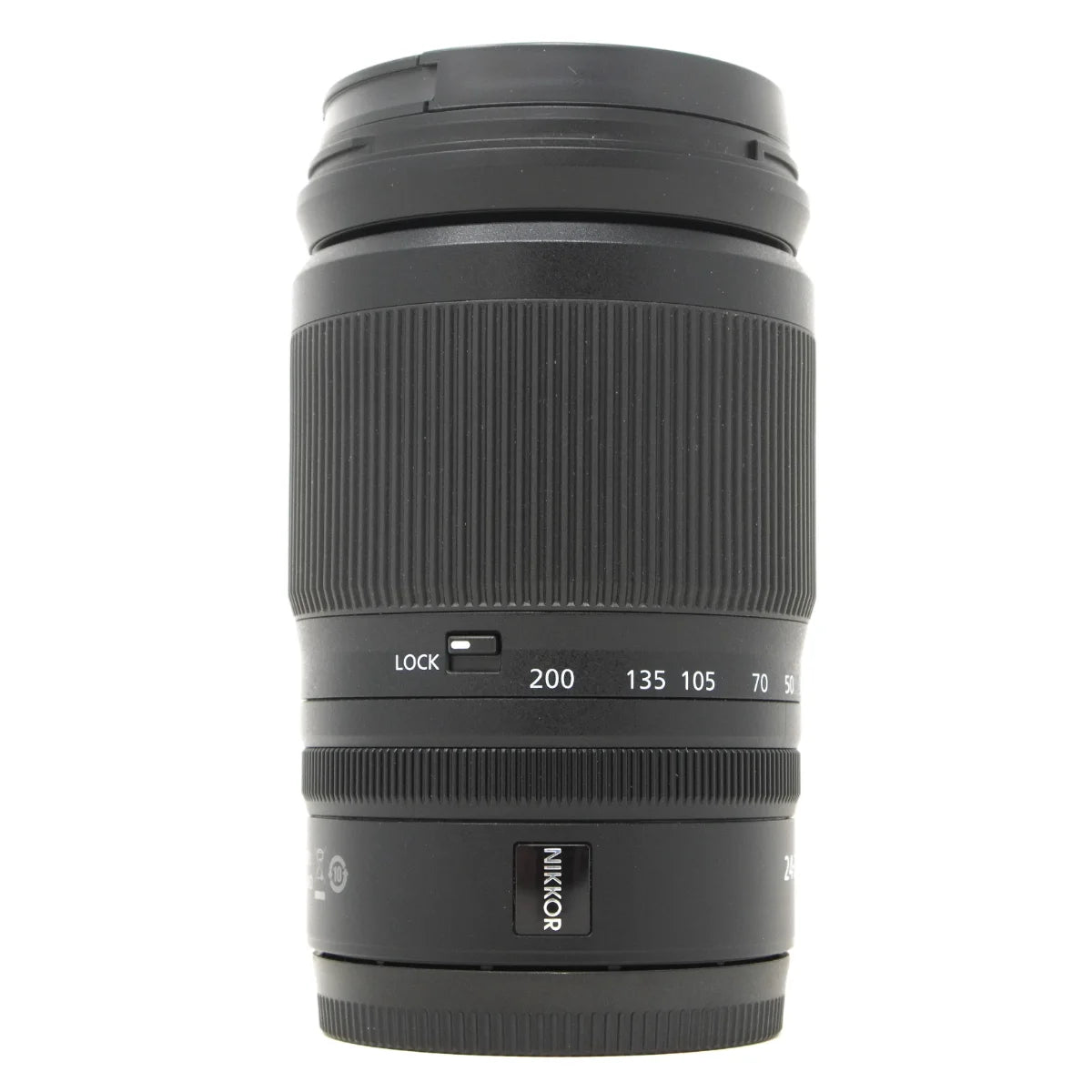 Used Nikon Z 24-200mm F4-6.3 VR Nikkor Lens - side angle 