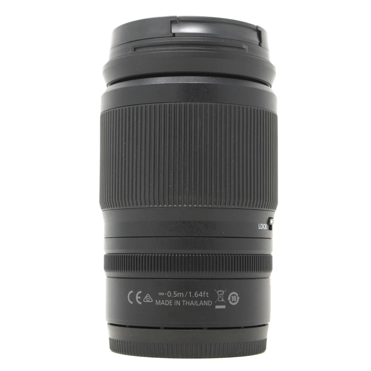 Used Nikon Z 24-200mm F4-6.3 VR Nikkor Lens - side angle 