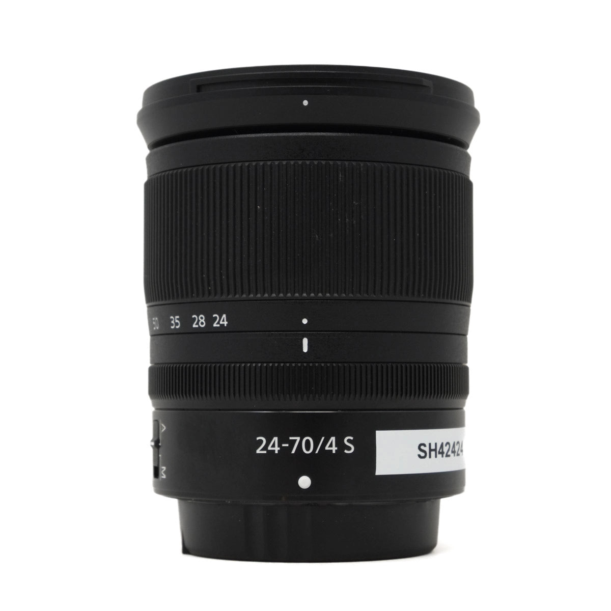 Used Nikon Z 24-70mm F4 S Lens - Front angle 