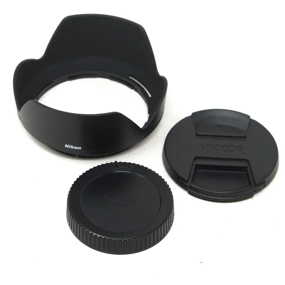 Used Nikon Z 24-70mm F4 S Lens - lens hood and caps