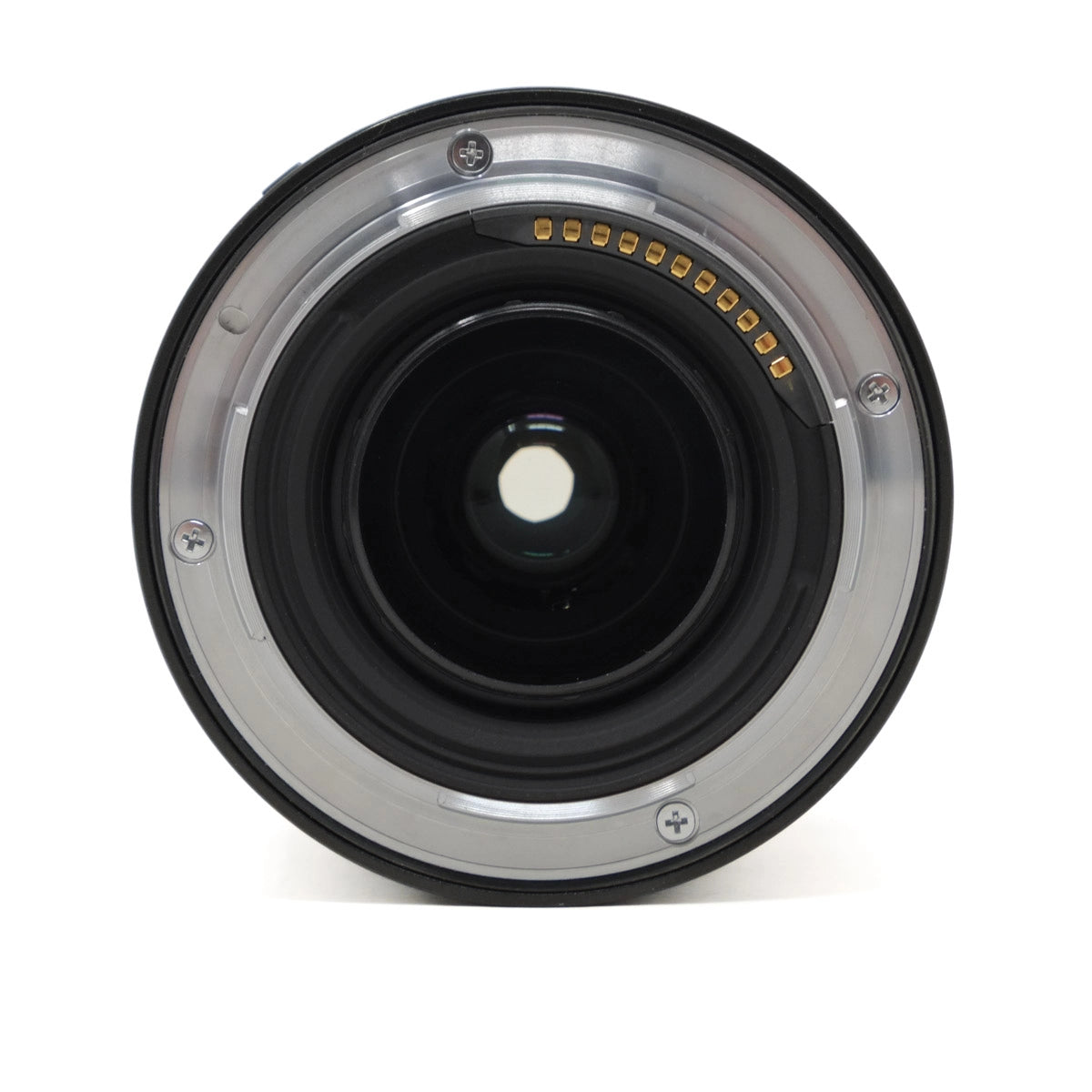 Camera lens on a white background