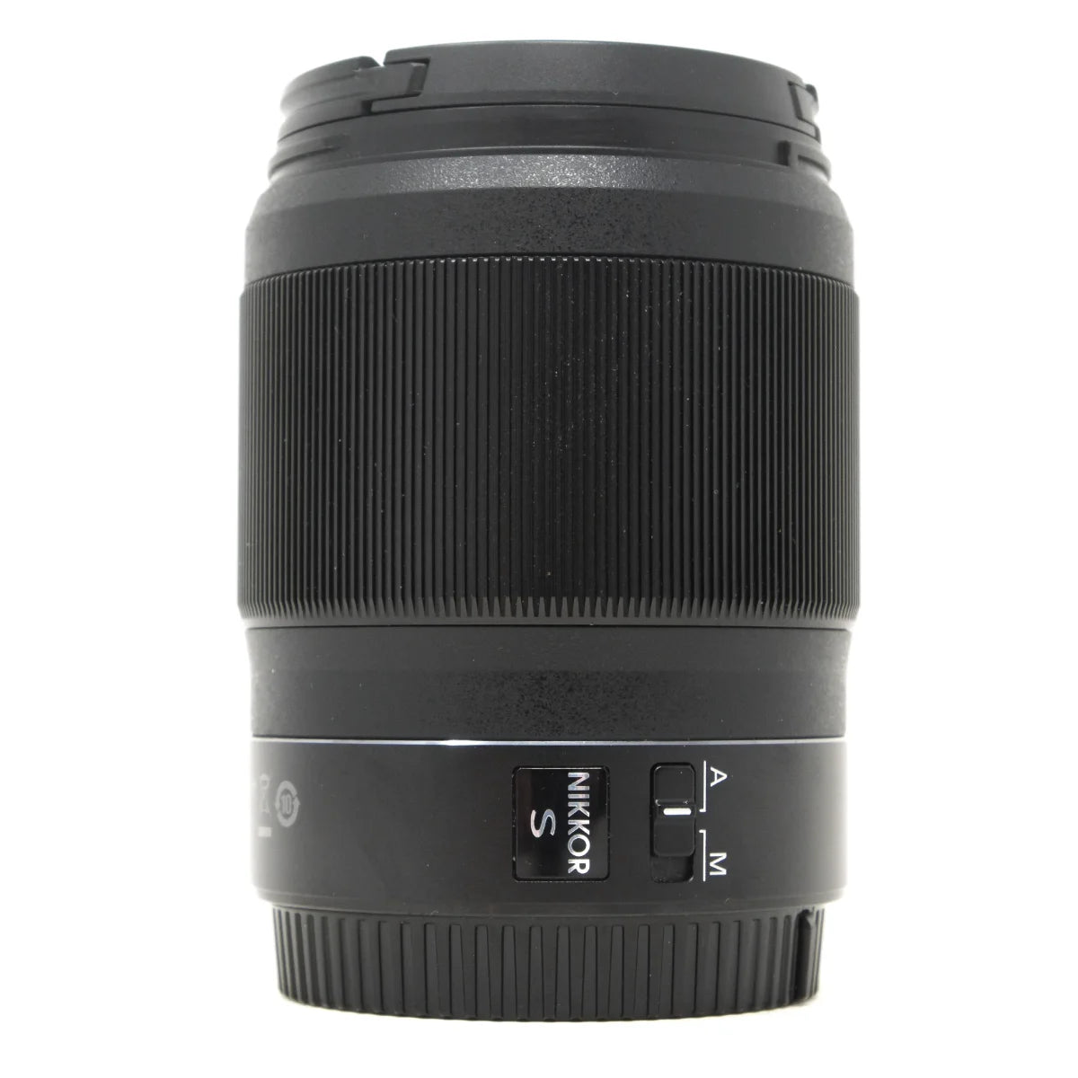 Used Nikon Z 35m F1.8 S lens with Hood - side angle 