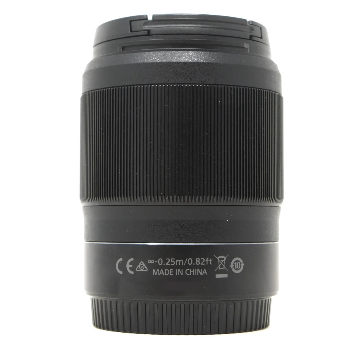 Used Nikon Z 35m F1.8 S lens with Hood - side angle 