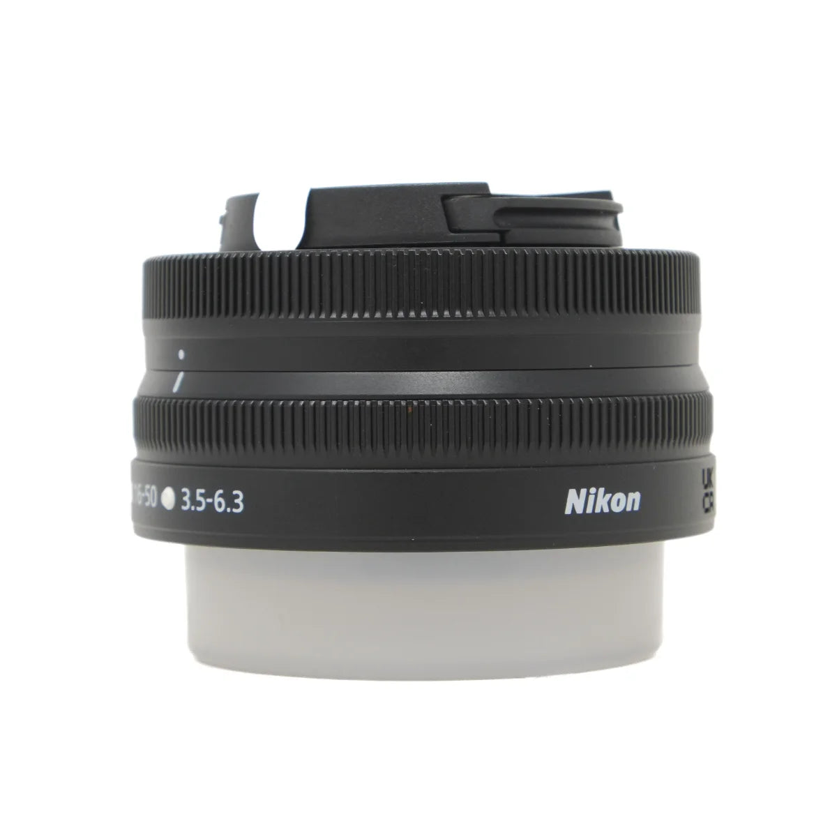 Used Nikon Z DX 16-50mm F3.5-6.3 VR Lens - side angle 
