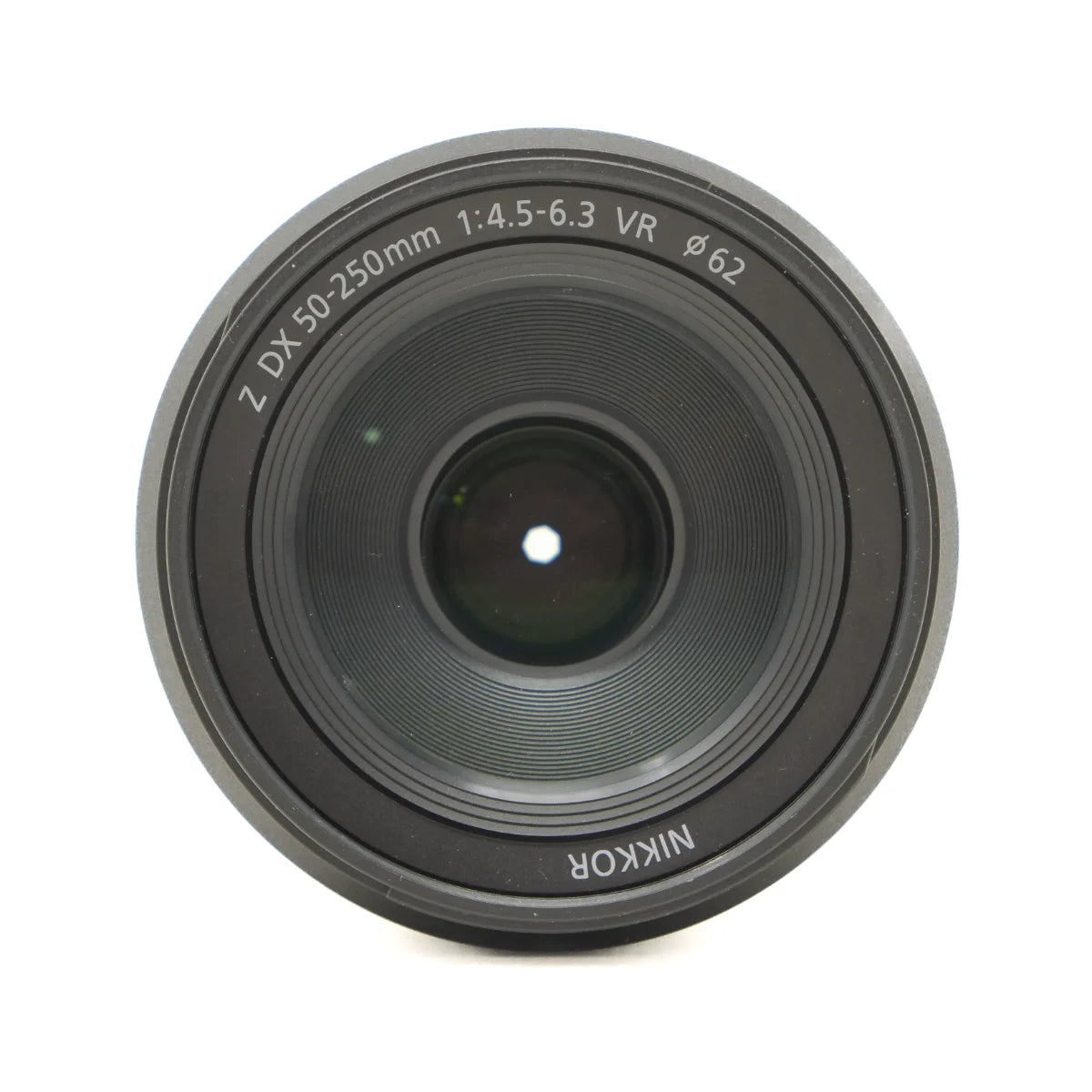 Used Nikon Z DX 50-250mm F4.5-6.3 VR Lens - top angle 