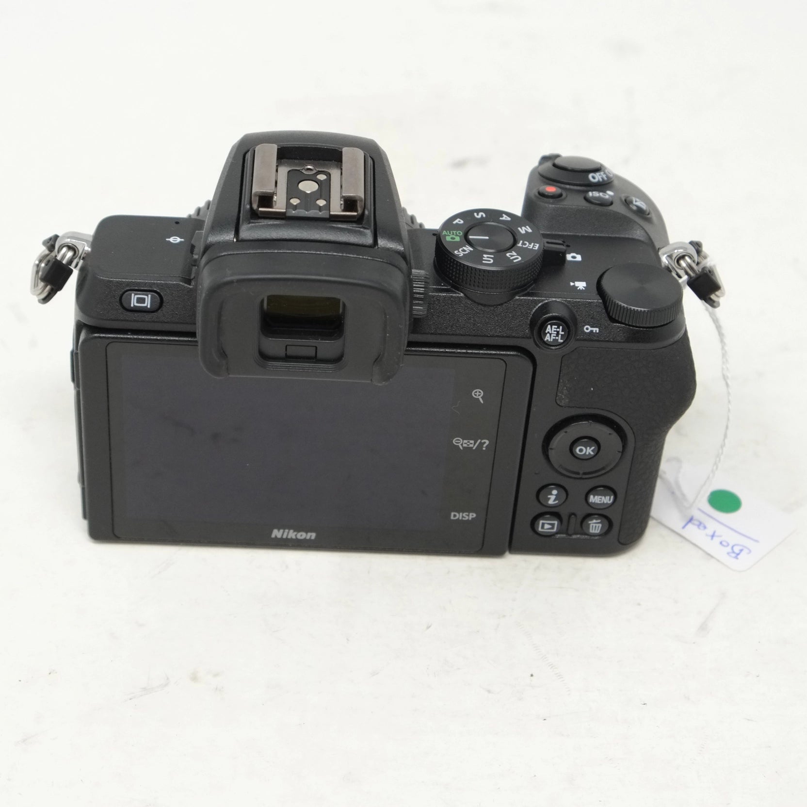 Used Nikon Z50 Mirrorless Camera Body - top angle 