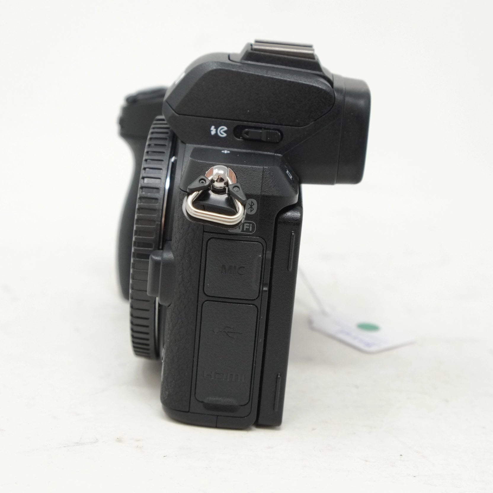 Used Nikon Z50 Mirrorless Camera Body - side angle 