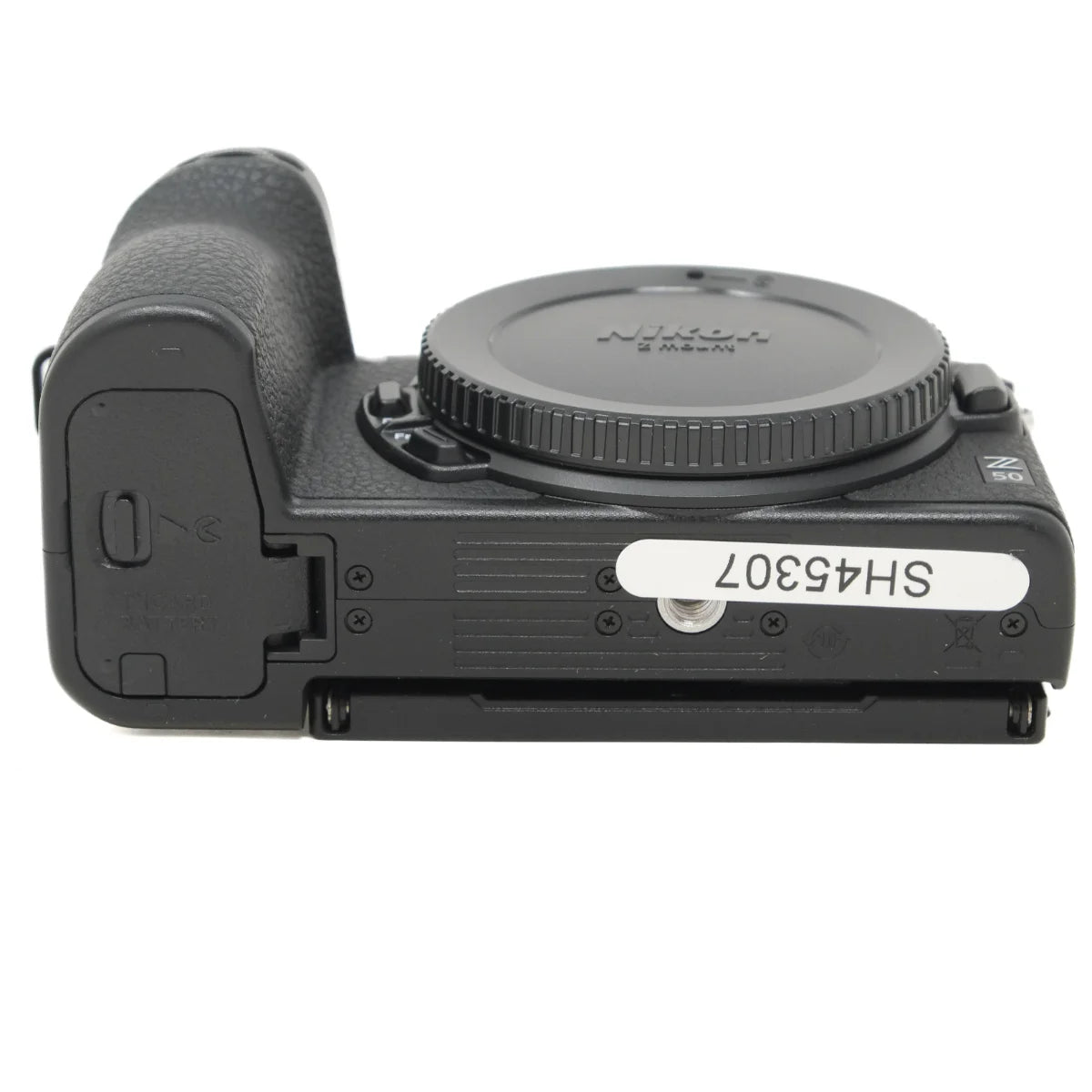 Used Nikon Z50 Mirrorless Camera - bottom angle 