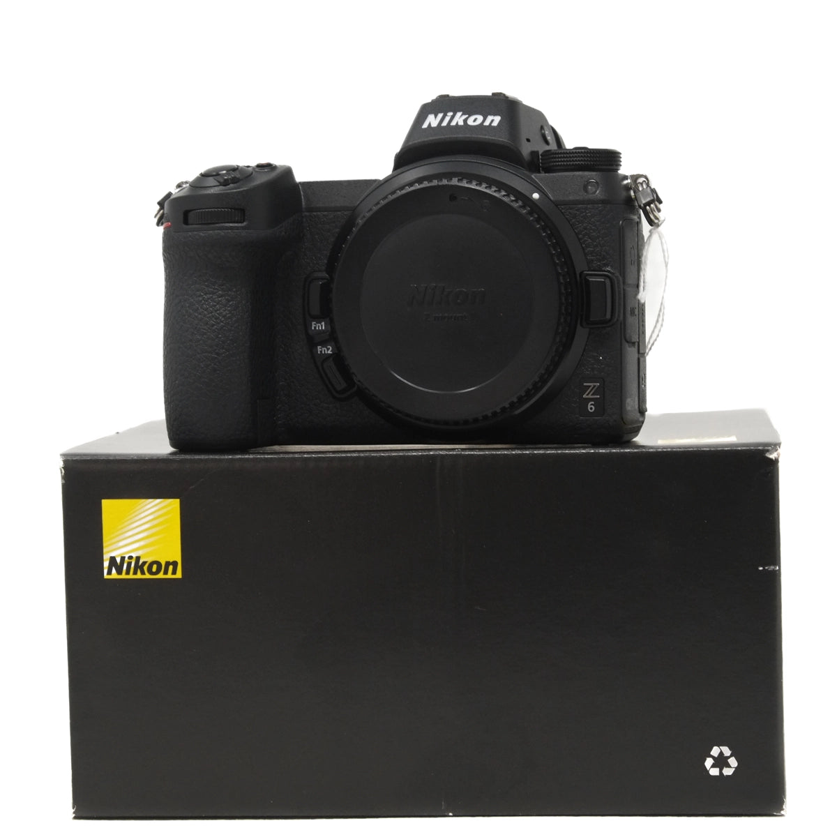 Used Nikon Z6 Mirrorless Camera - Front angle with original box 