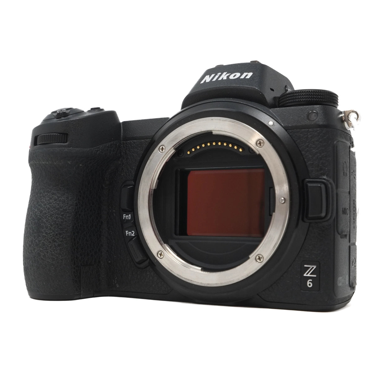 Used Nikon Z6 Mirrorless Camera - Front angle without body cap 