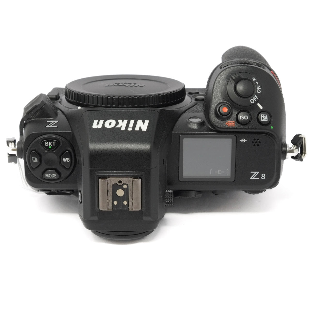 Nikon Z8 camera body on a white background