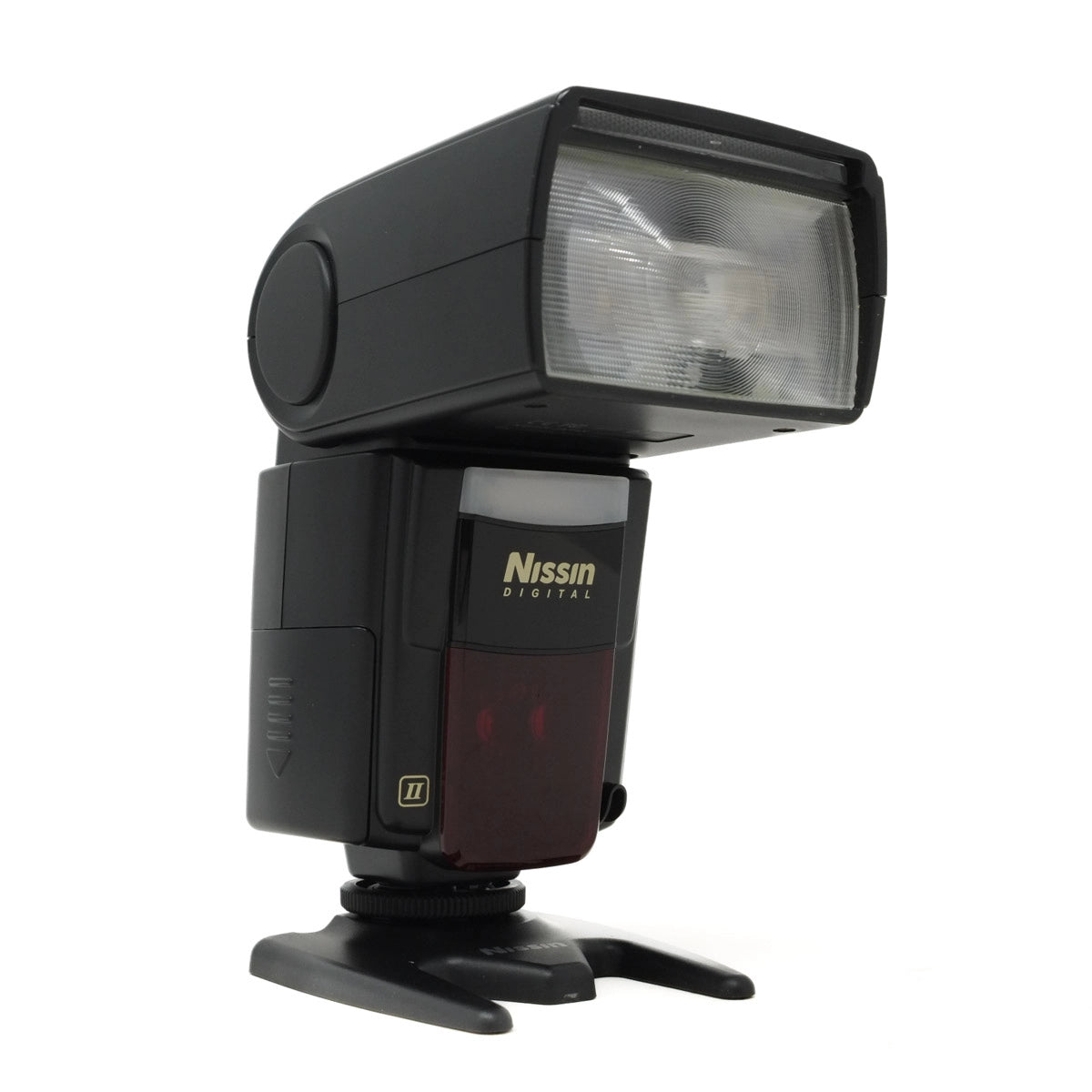 Used Nissin Di866 Mark II Dedicated TTL flash for Nikon DSLR - Side angle 